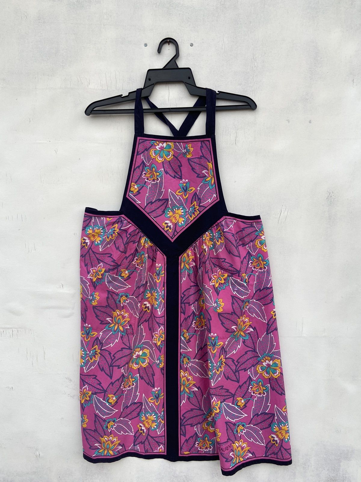 Other Vintage Yves Saint Lauren Flora Design Apron Size ONE SIZE - 2 Thumbnail