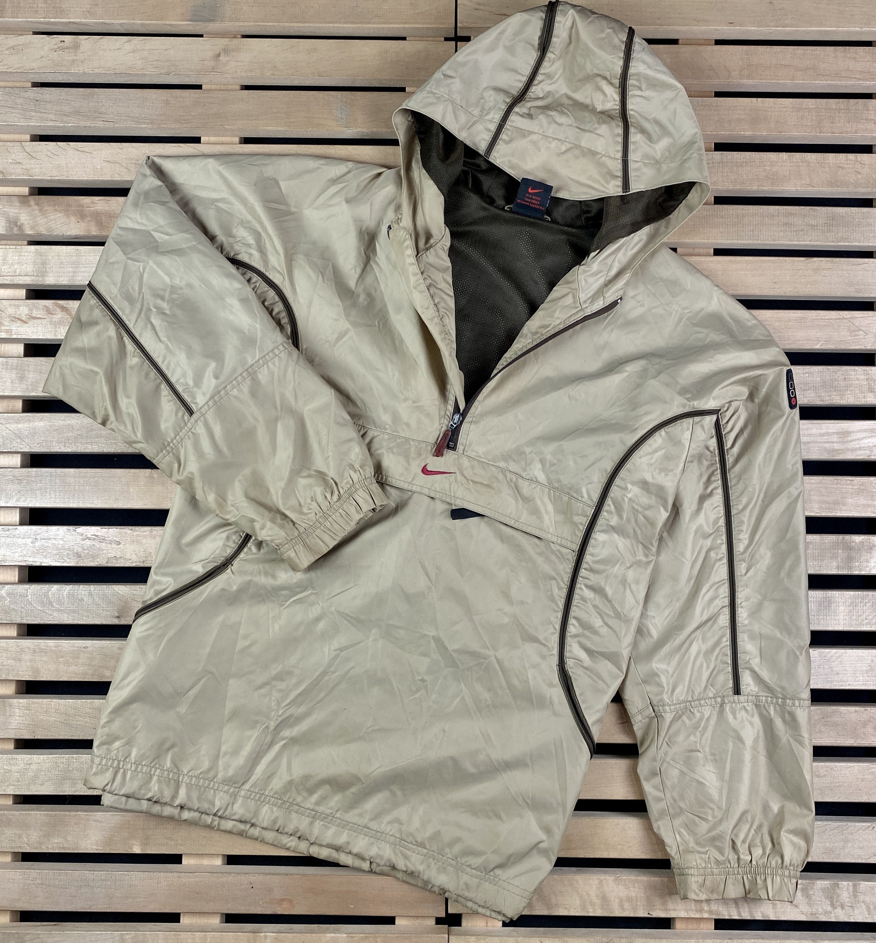 Nike × Vintage Men’s Anorak Jacket Nike Vintage Center Logo Size XL Size US XL / EU 56 / 4 - 1 Thumbnail