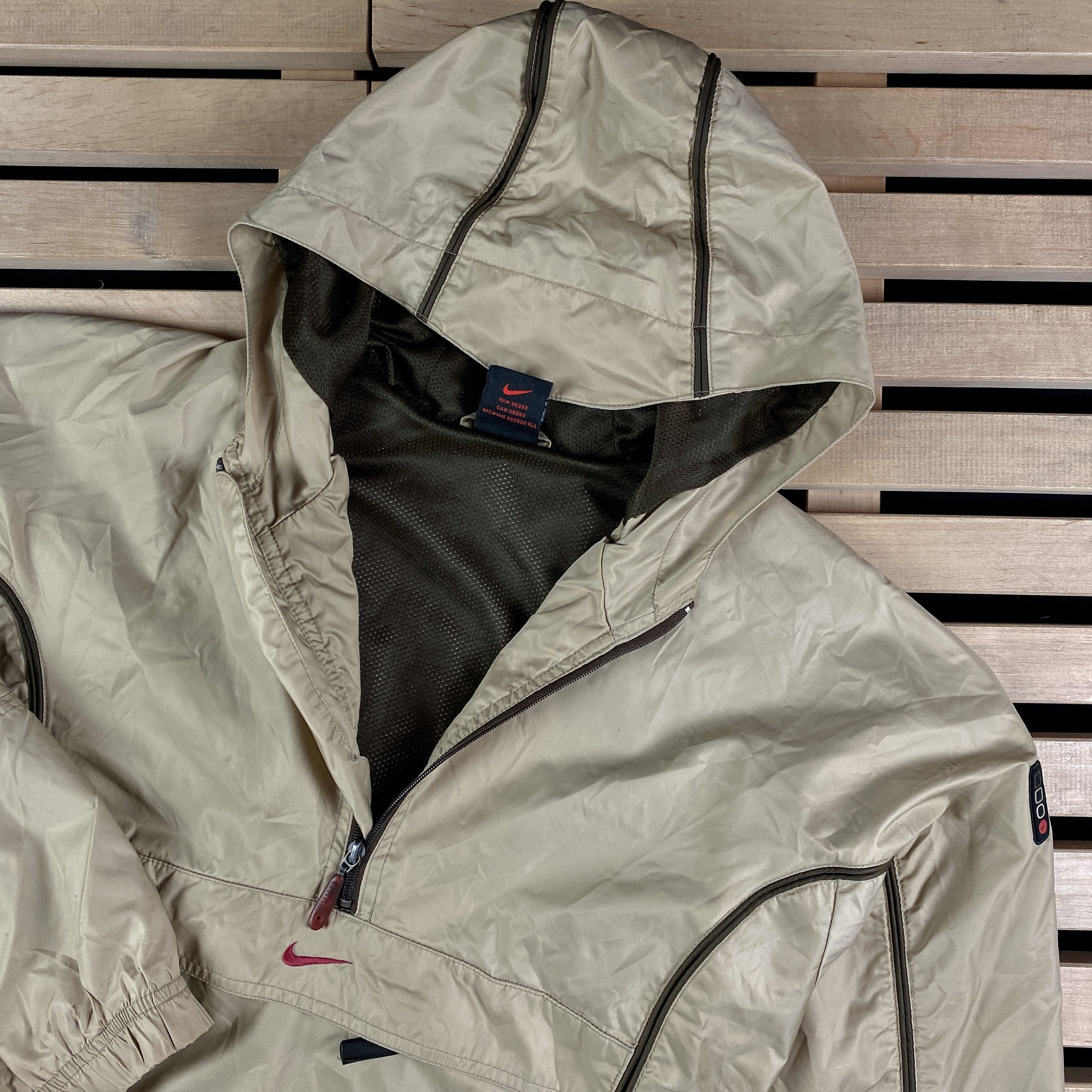 Nike × Vintage Men’s Anorak Jacket Nike Vintage Center Logo Size XL Size US XL / EU 56 / 4 - 2 Thumbnail