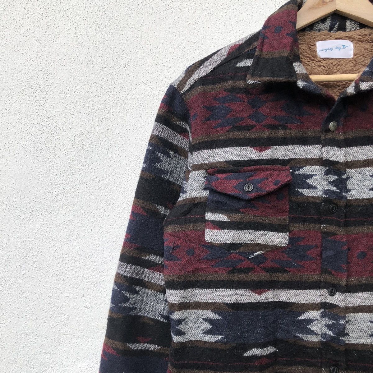 Japanese Brand 💣JAPANESE BRAND NAUGHTY DOG NATIVE PRINTED STYLE Size US M / EU 48-50 / 2 - 5 Thumbnail