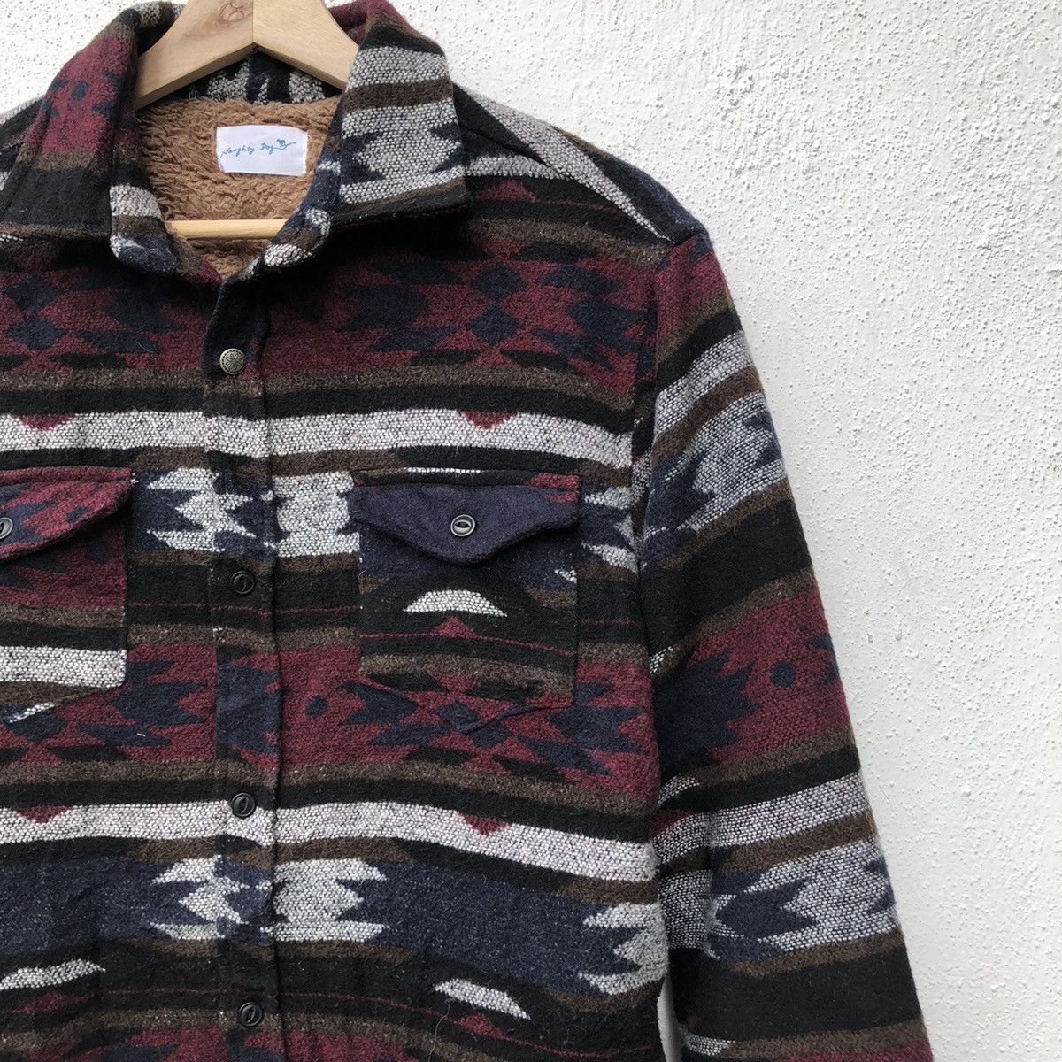 Japanese Brand 💣JAPANESE BRAND NAUGHTY DOG NATIVE PRINTED STYLE Size US M / EU 48-50 / 2 - 6 Thumbnail