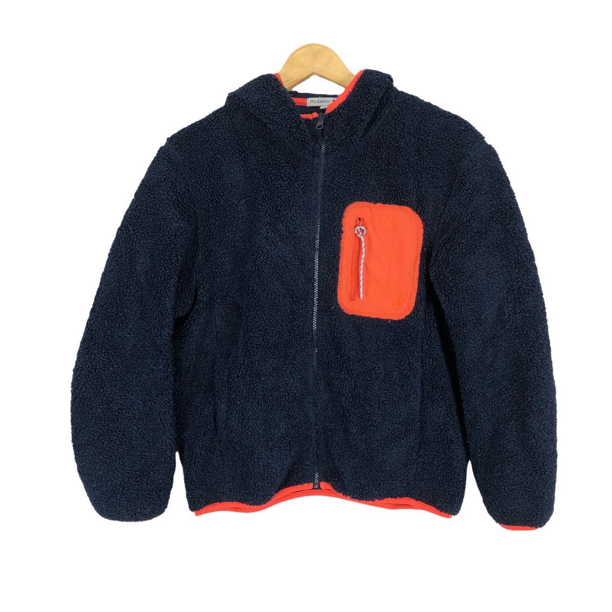 Japanese Brand JAPANESE BRAN JW ANDERSON DEEP PILE HOODIE JACKET Size US S / EU 44-46 / 1 - 1 Thumbnail