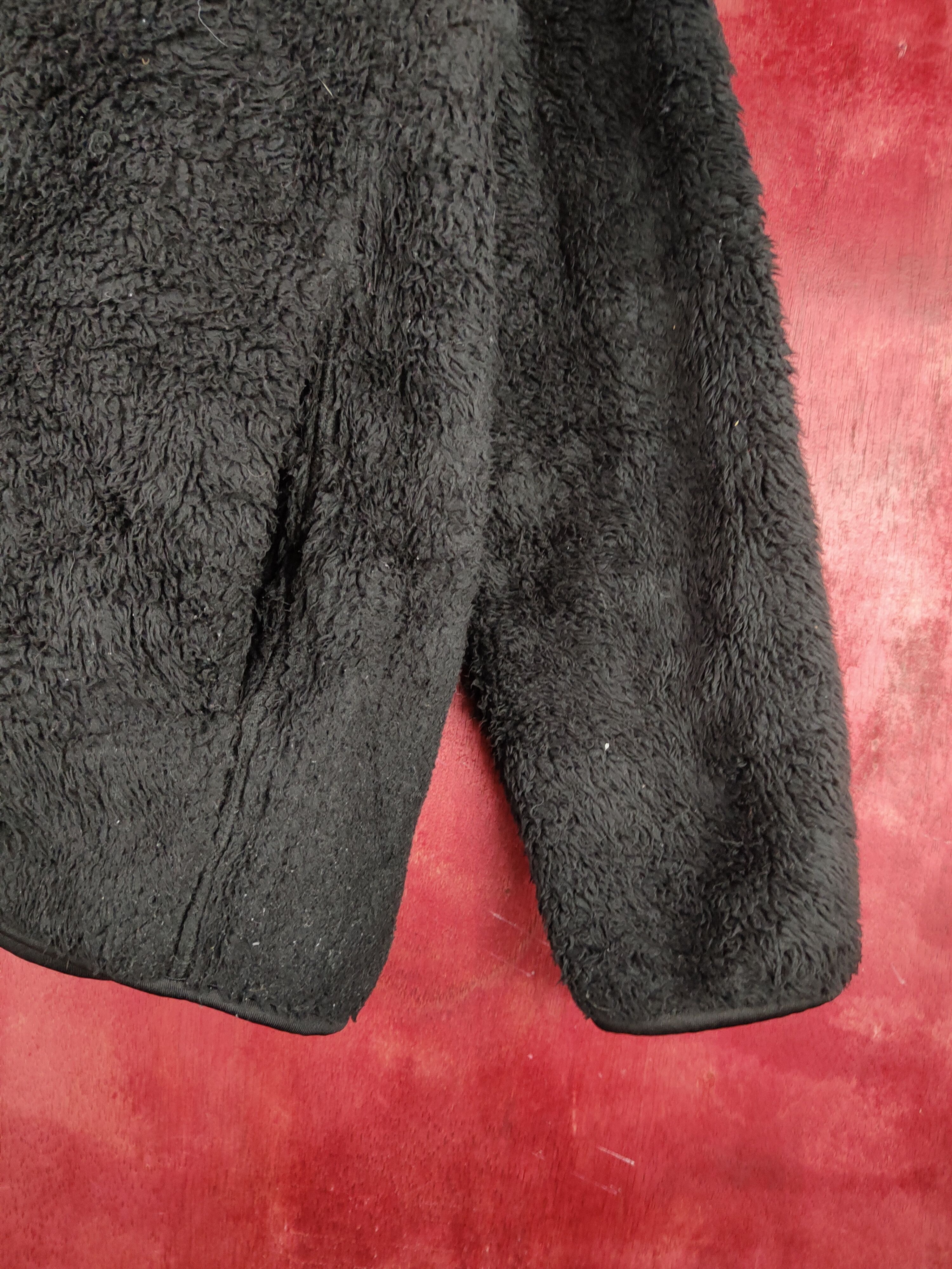 Uniqlo Uniqlo fleece vintage Black Shaggy Fur Sweater #S836 Size US L / EU 52-54 / 3 - 6 Thumbnail