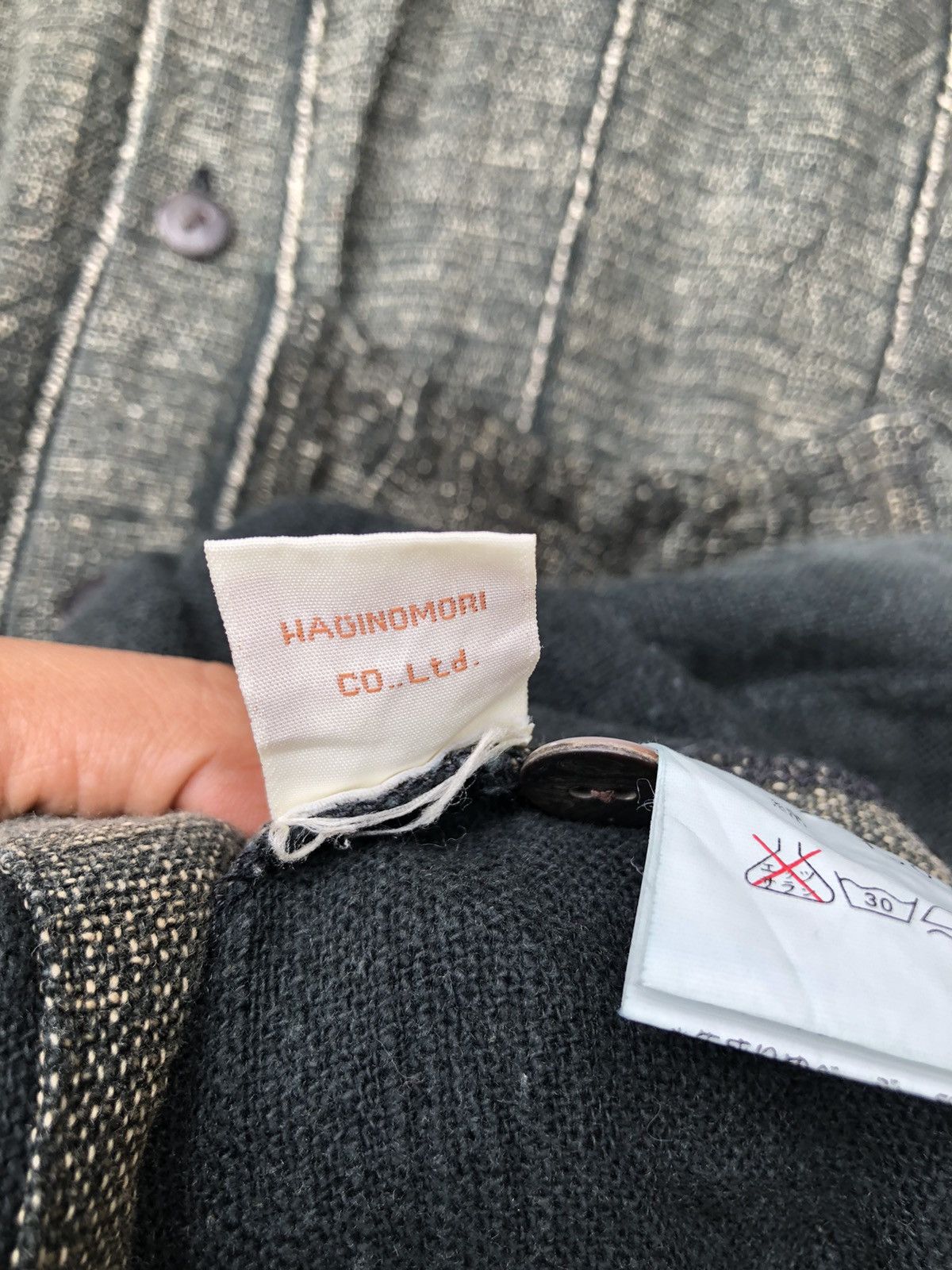 Japanese Brand Japanese Brand Haginomori Pleat Jacket Size L / US 10 / IT 46 - 3 Thumbnail