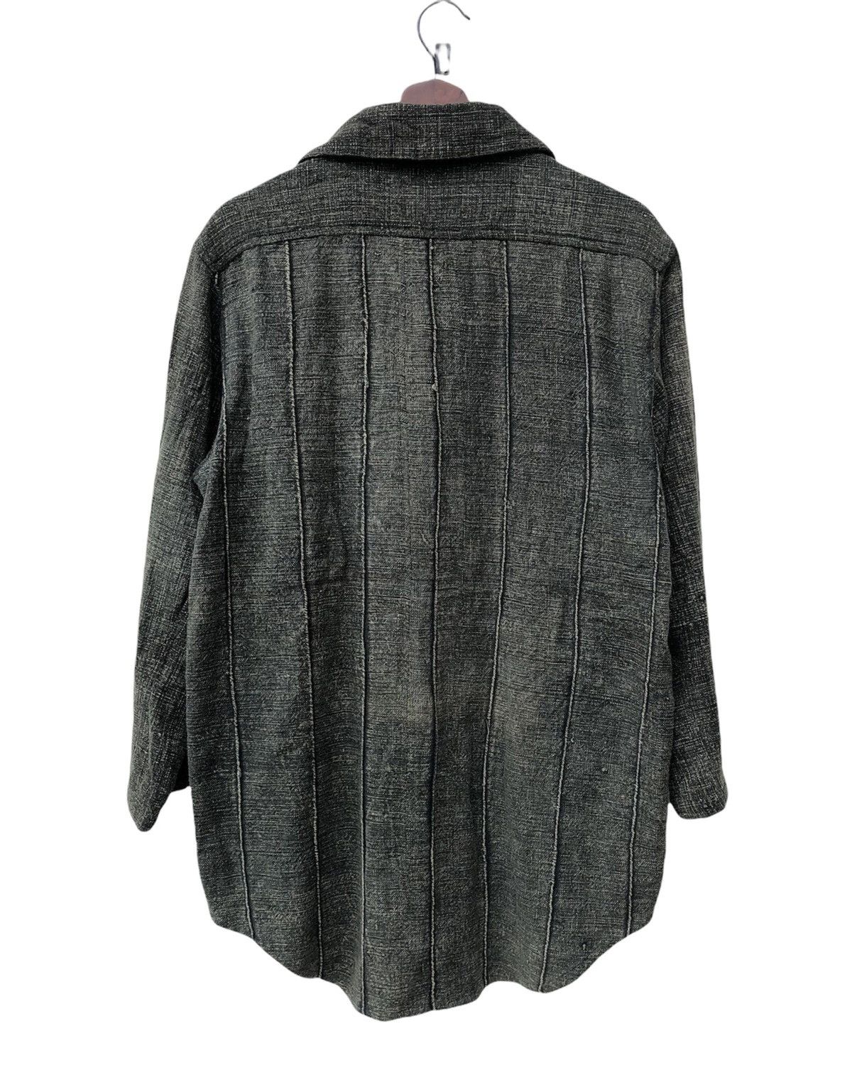 Japanese Brand Japanese Brand Haginomori Pleat Jacket Size L / US 10 / IT 46 - 2 Thumbnail