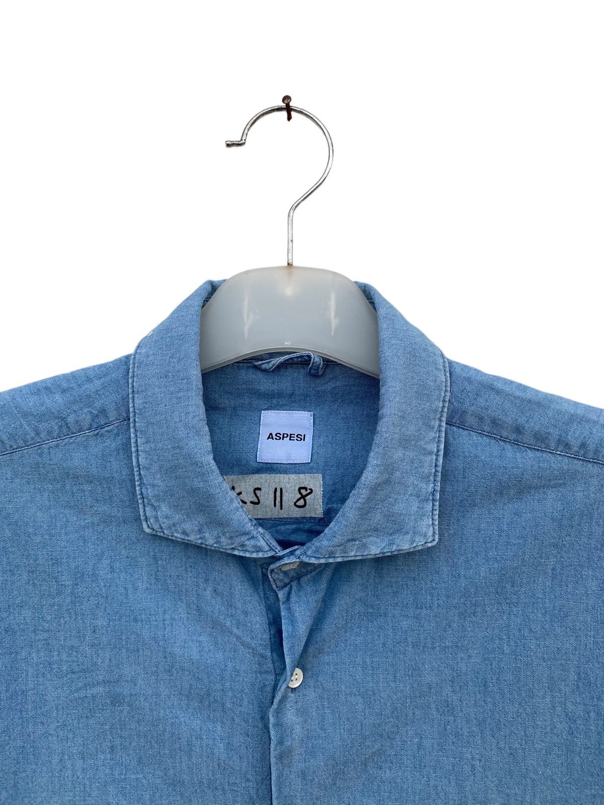 Aspesi Aspesi Denime Shirt Size US XL / EU 56 / 4 - 3 Thumbnail