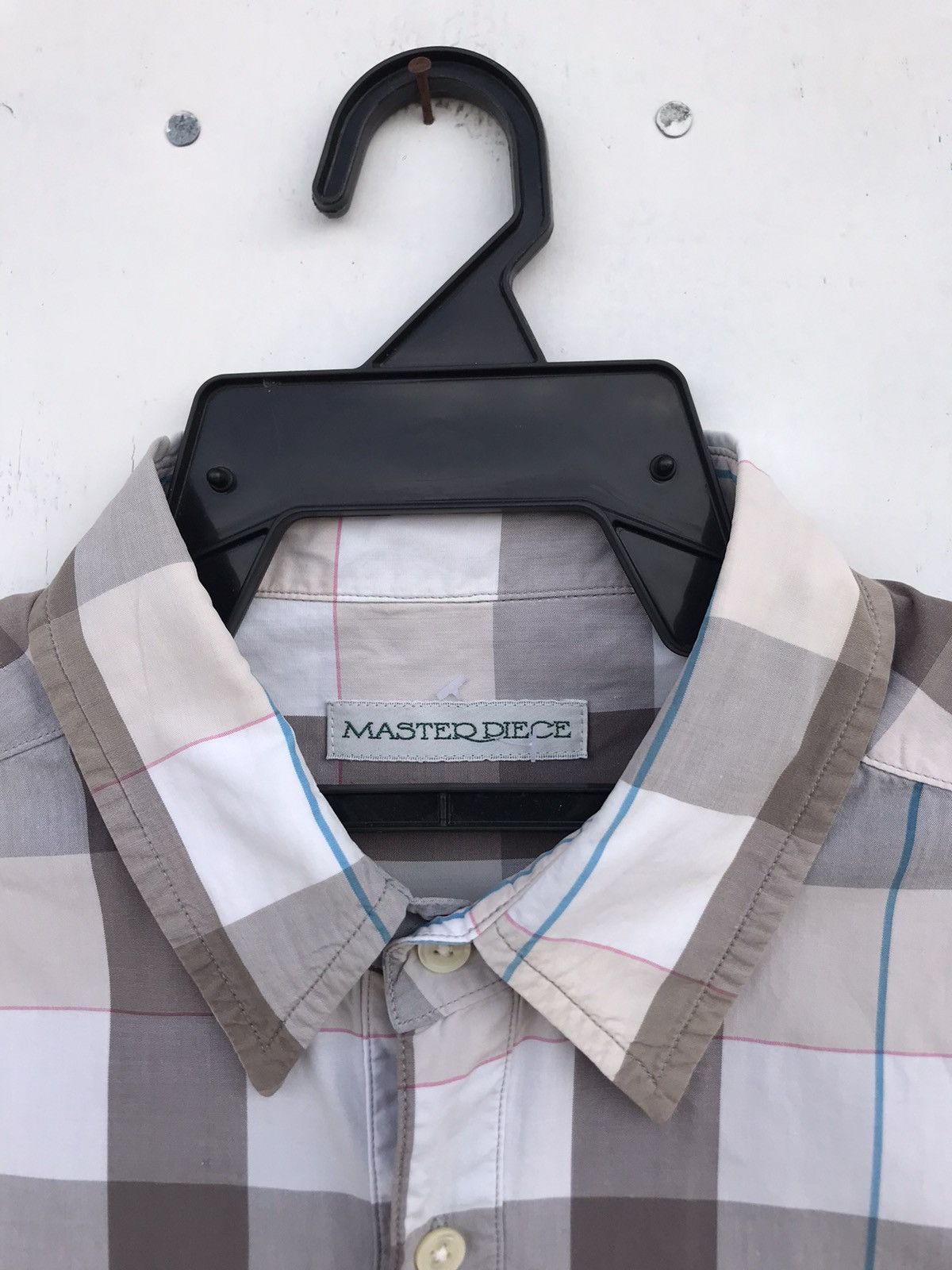 MasterPiece Masterpiece Japan Plaid Shirt Size US XL / EU 56 / 4 - 3 Thumbnail