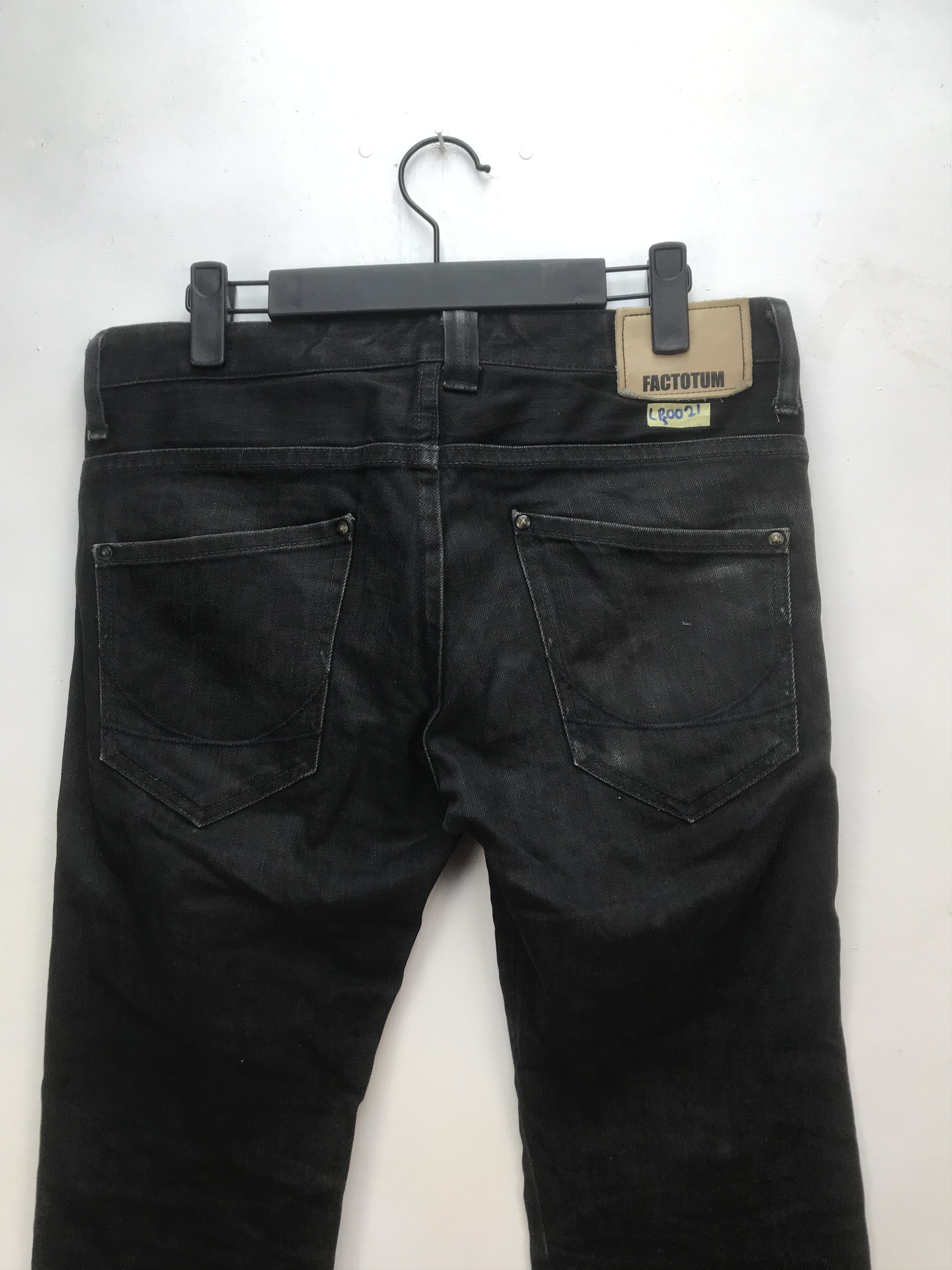 FACTOTUM FACTOTUM SUPER BLACK PANT Size US 33 - 6 Thumbnail