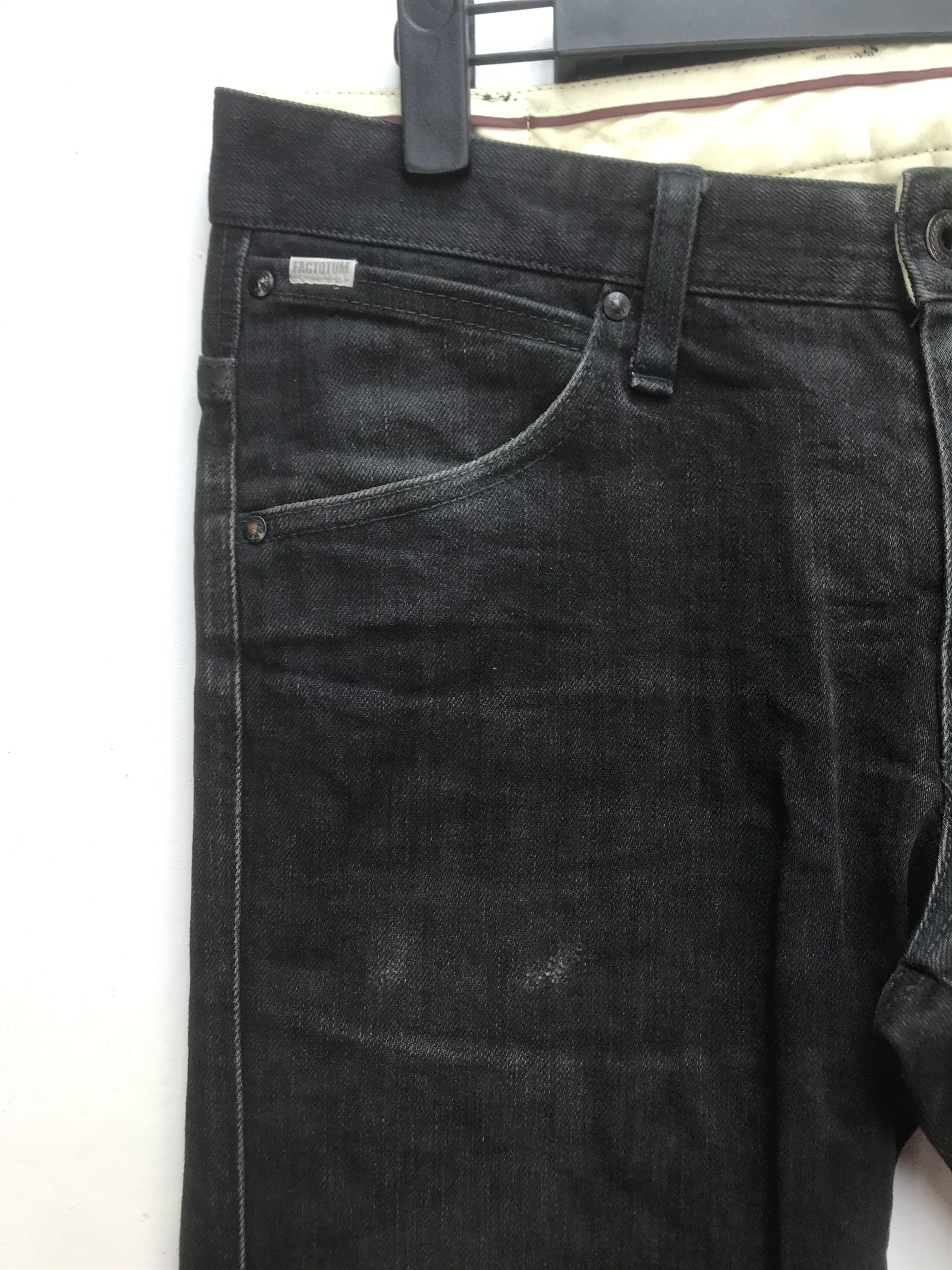 FACTOTUM FACTOTUM SUPER BLACK PANT Size US 33 - 3 Thumbnail