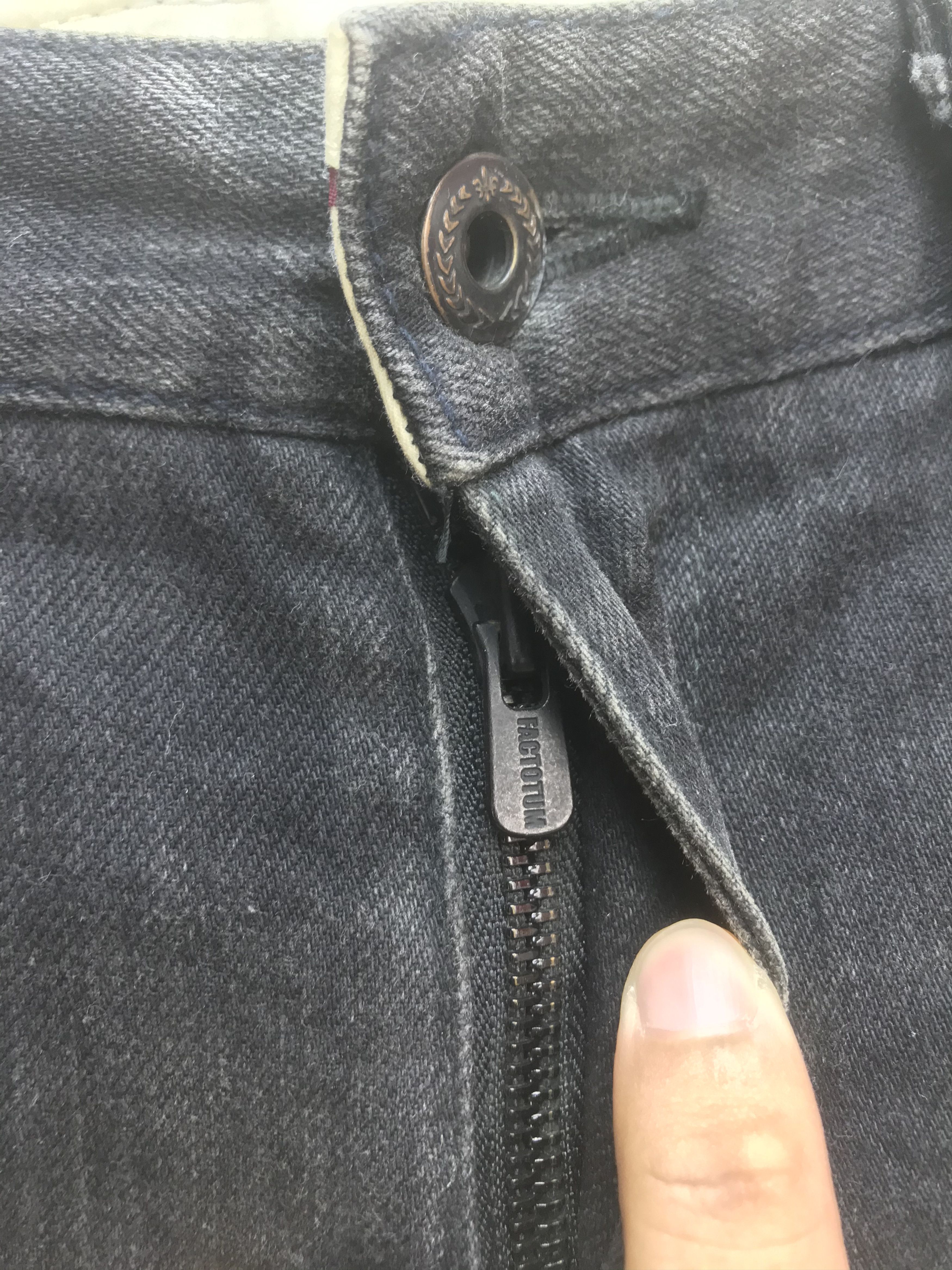 FACTOTUM FACTOTUM SUPER BLACK PANT Size US 33 - 5 Thumbnail