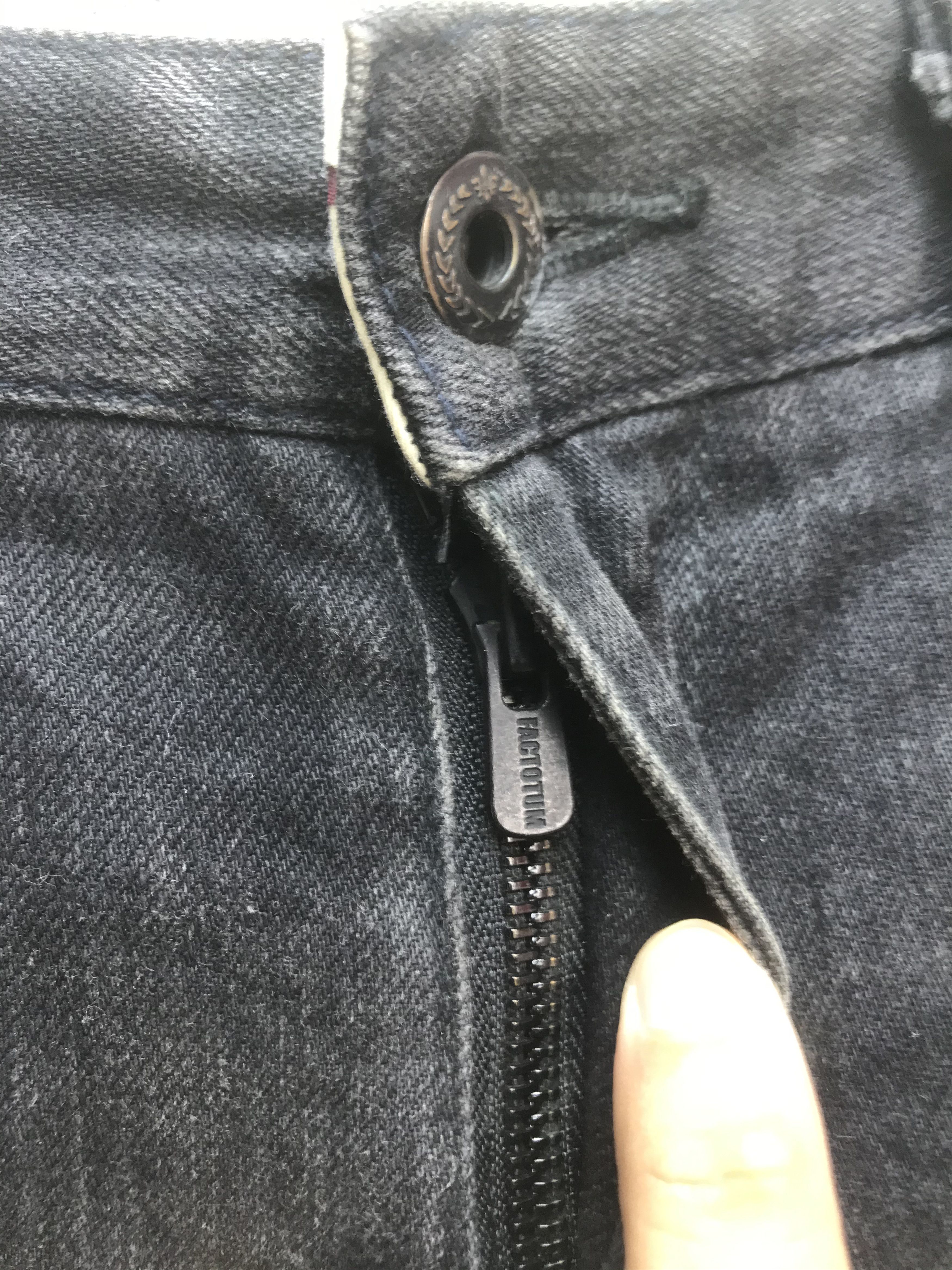FACTOTUM FACTOTUM SUPER BLACK PANT Size US 33 - 4 Thumbnail