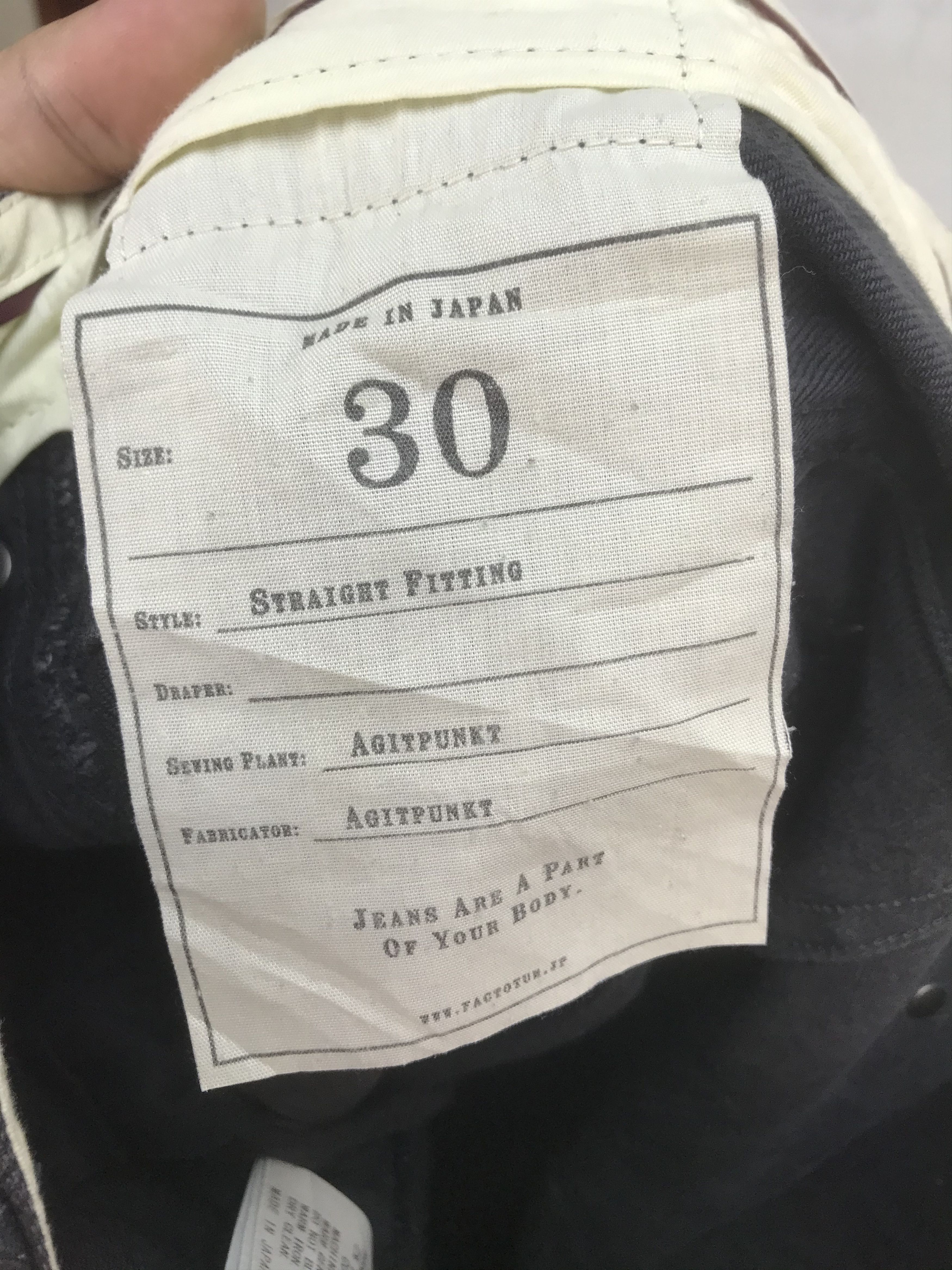 FACTOTUM FACTOTUM SUPER BLACK PANT Size US 33 - 8 Thumbnail