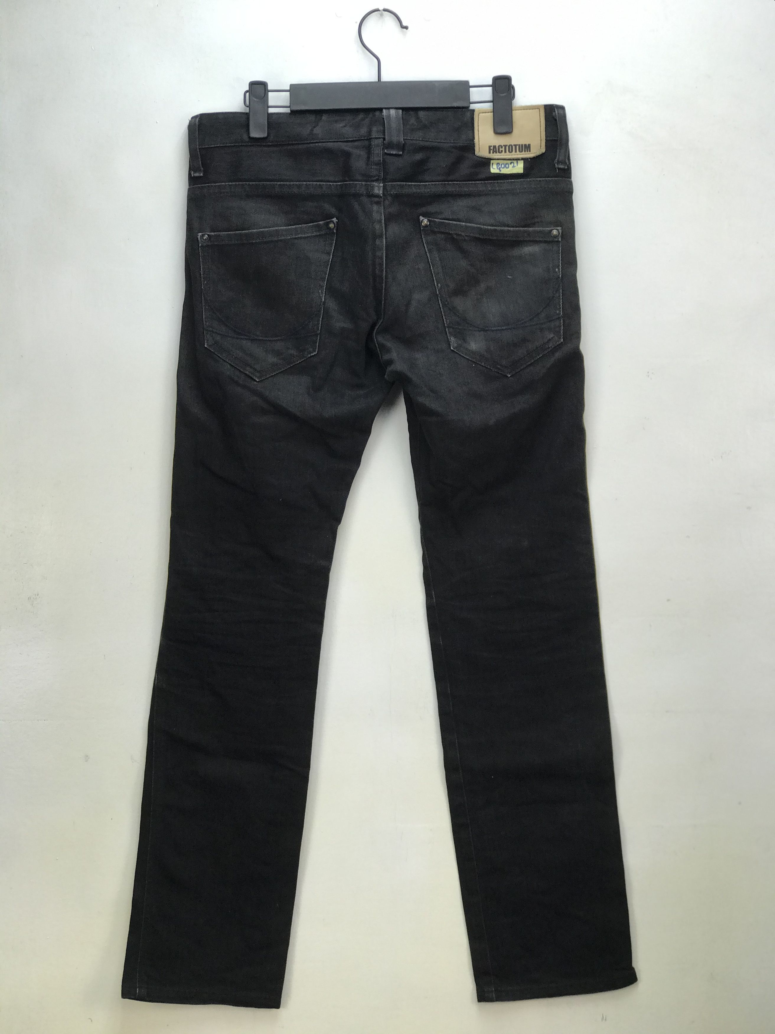 FACTOTUM FACTOTUM SUPER BLACK PANT Size US 33 - 9 Thumbnail