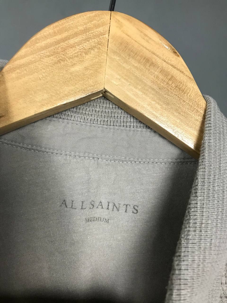Allsaints Allsaints luxury streetwear polo longsleeve Size US M / EU 48-50 / 2 - 4 Thumbnail