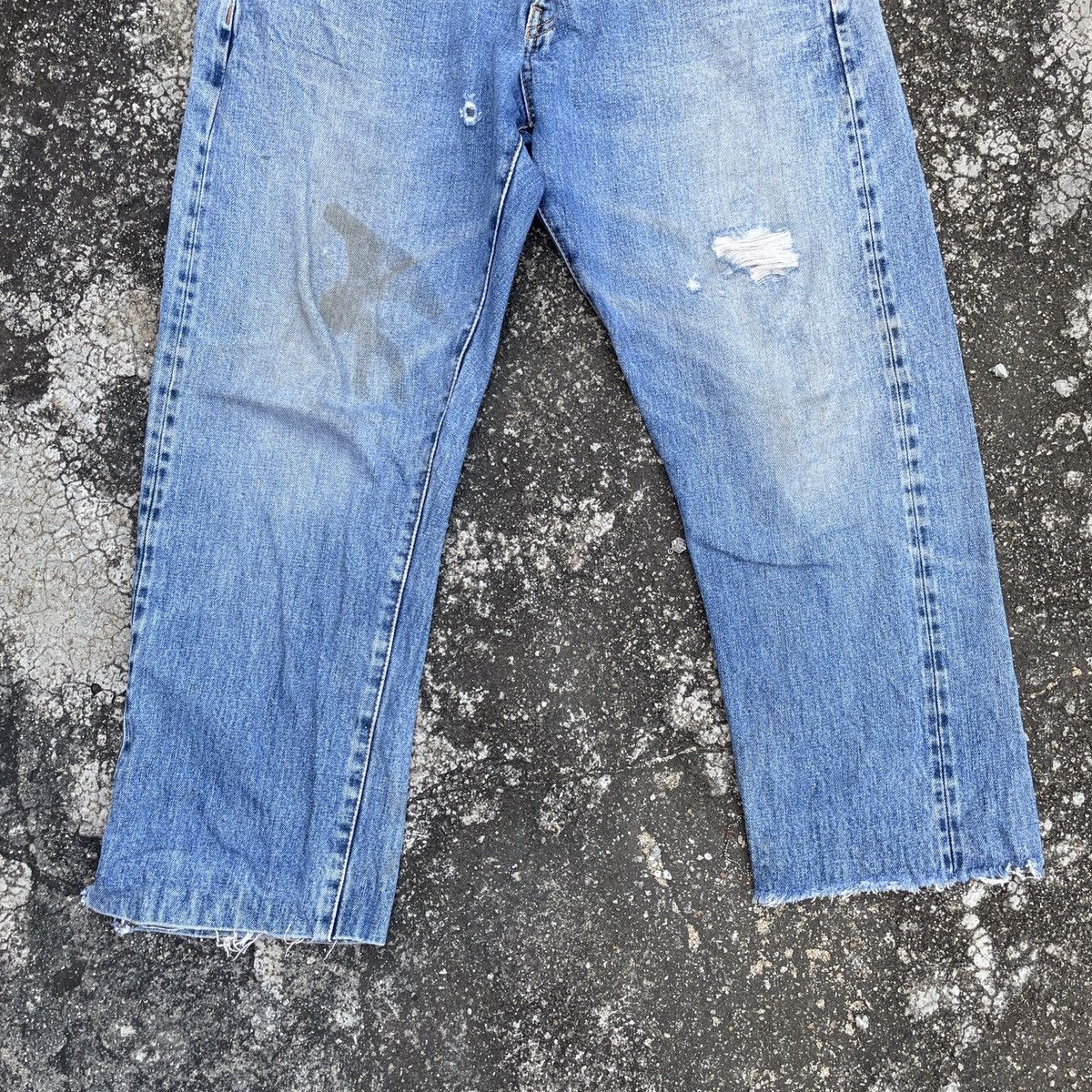 ABAHOUSE Vintage Abahouse Distressed Denim Jeans Size US 33 - 4 Thumbnail