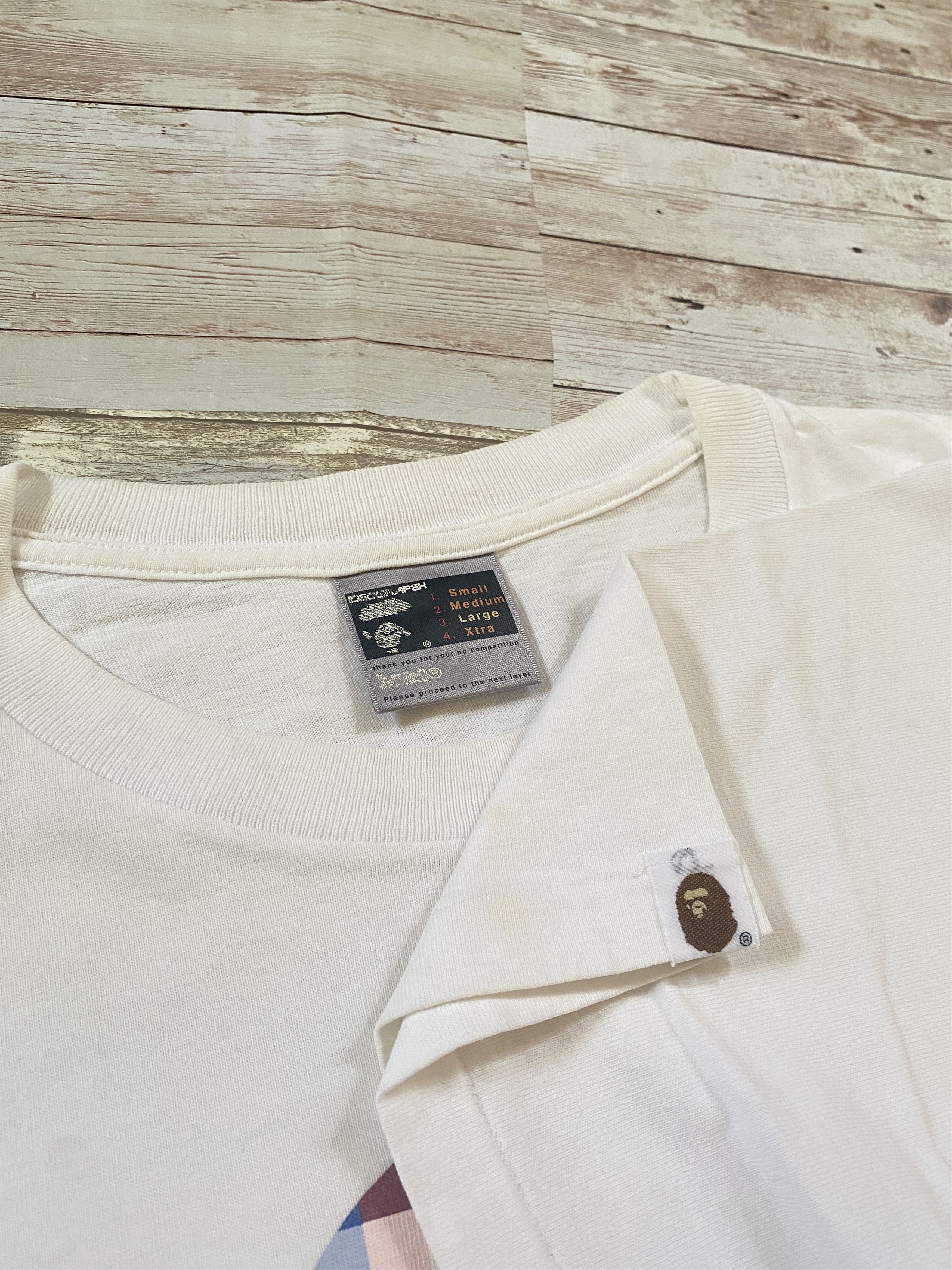 Bape Plaid Bathing Ape Tee bape Size US L / EU 52-54 / 3 - 3 Thumbnail