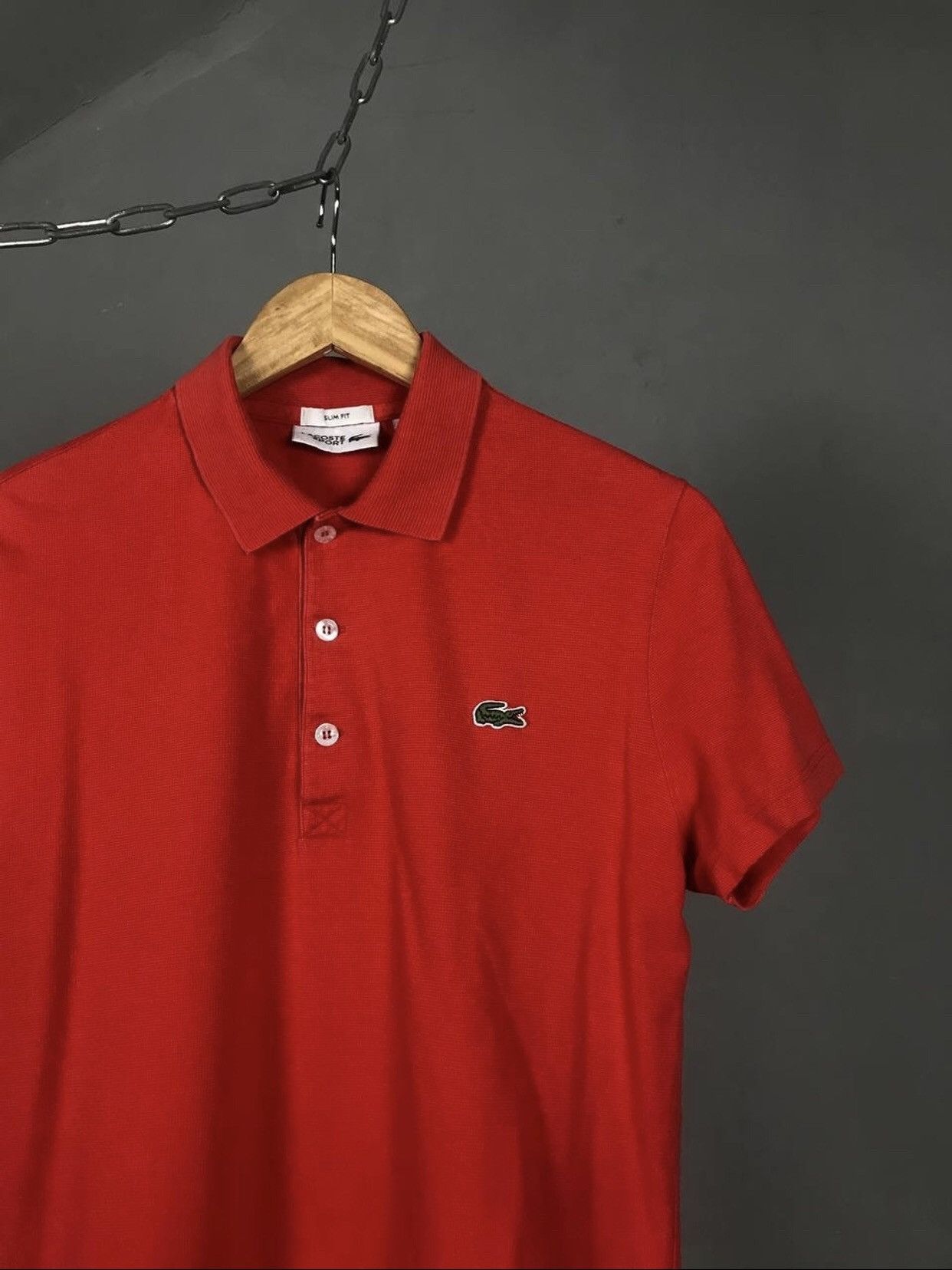 Lacoste Lacoste Sport Luxury Streetwear Polo Tee Size US S / EU 44-46 / 1 - 2 Thumbnail