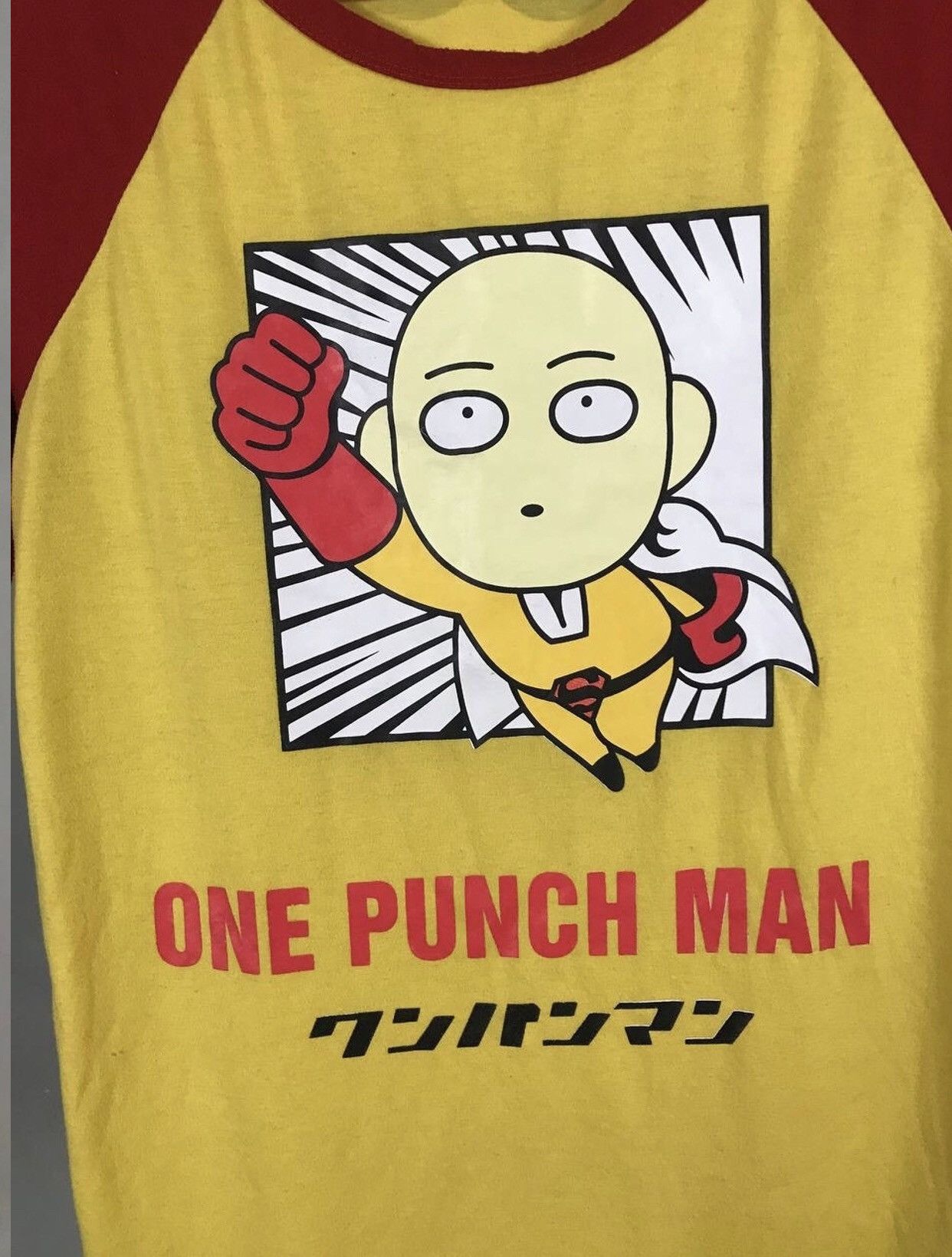 Anime × Japanese Brand One Punch Man anima Japanese brand streetwear tee Size US M / EU 48-50 / 2 - 3 Thumbnail