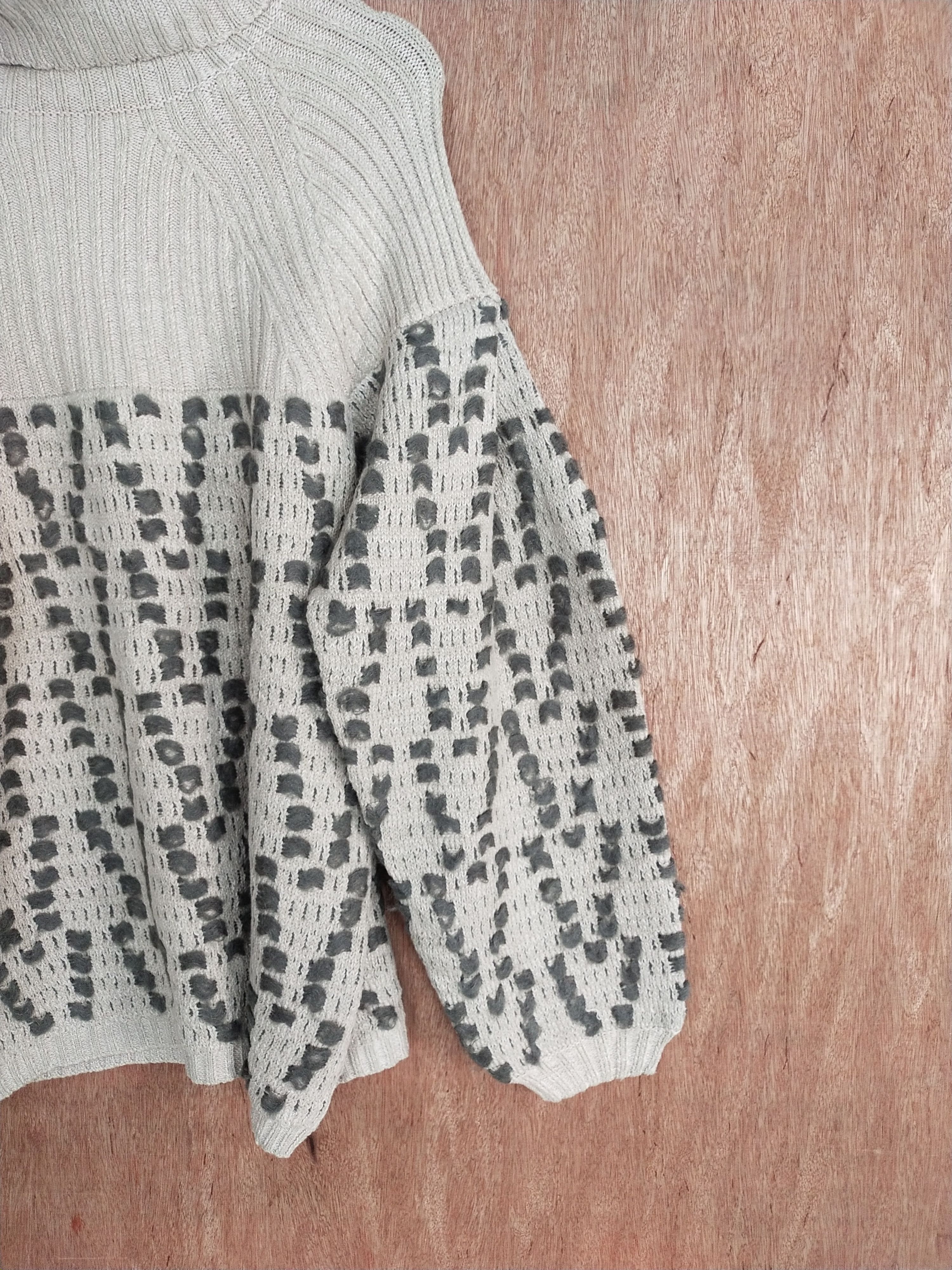 Japanese Brand Dazzlin brown knitwear vintage art japan #S048 Size US M / EU 48-50 / 2 - 4 Thumbnail