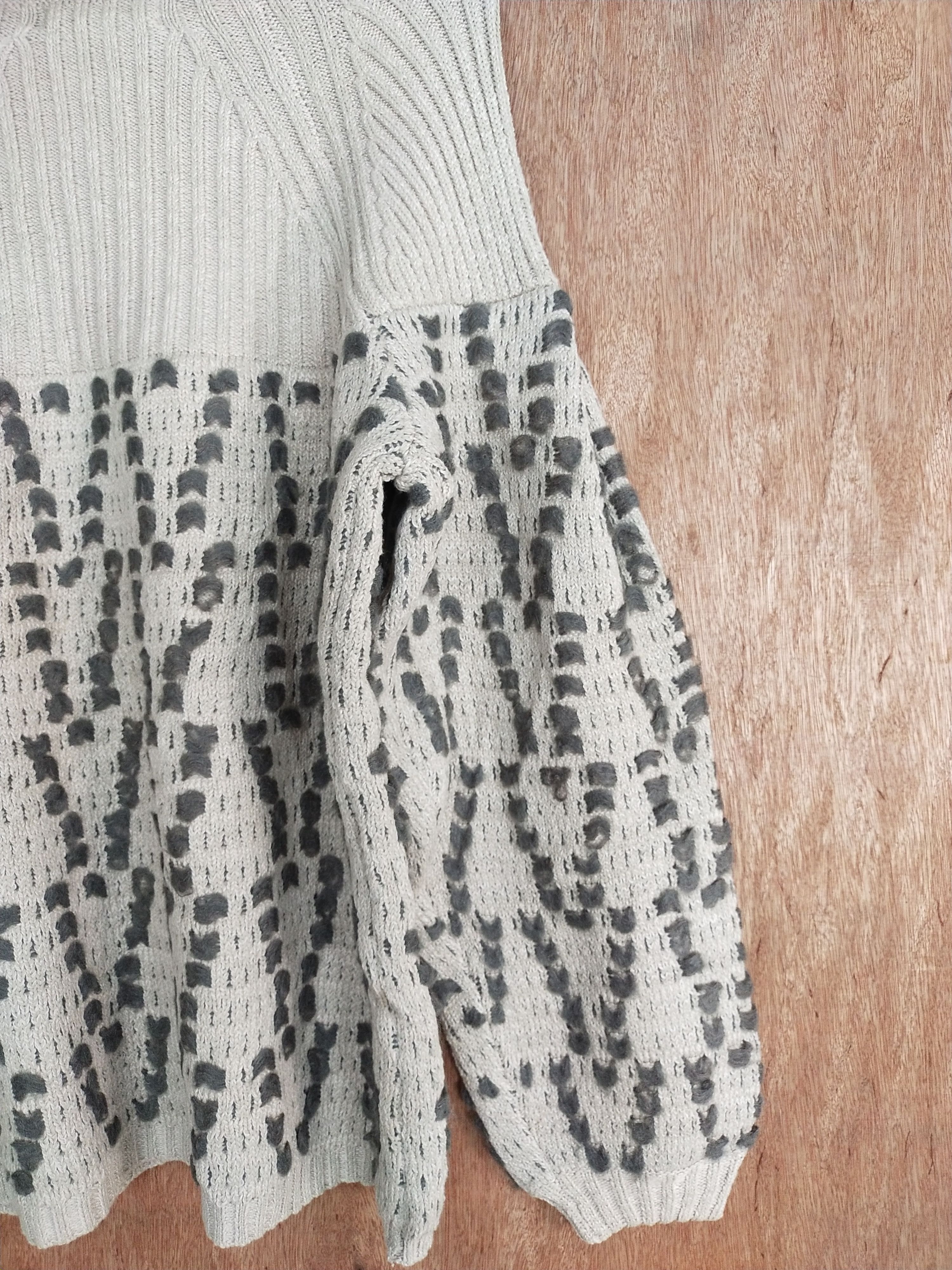 Japanese Brand Dazzlin brown knitwear vintage art japan #S048 Size US M / EU 48-50 / 2 - 9 Thumbnail