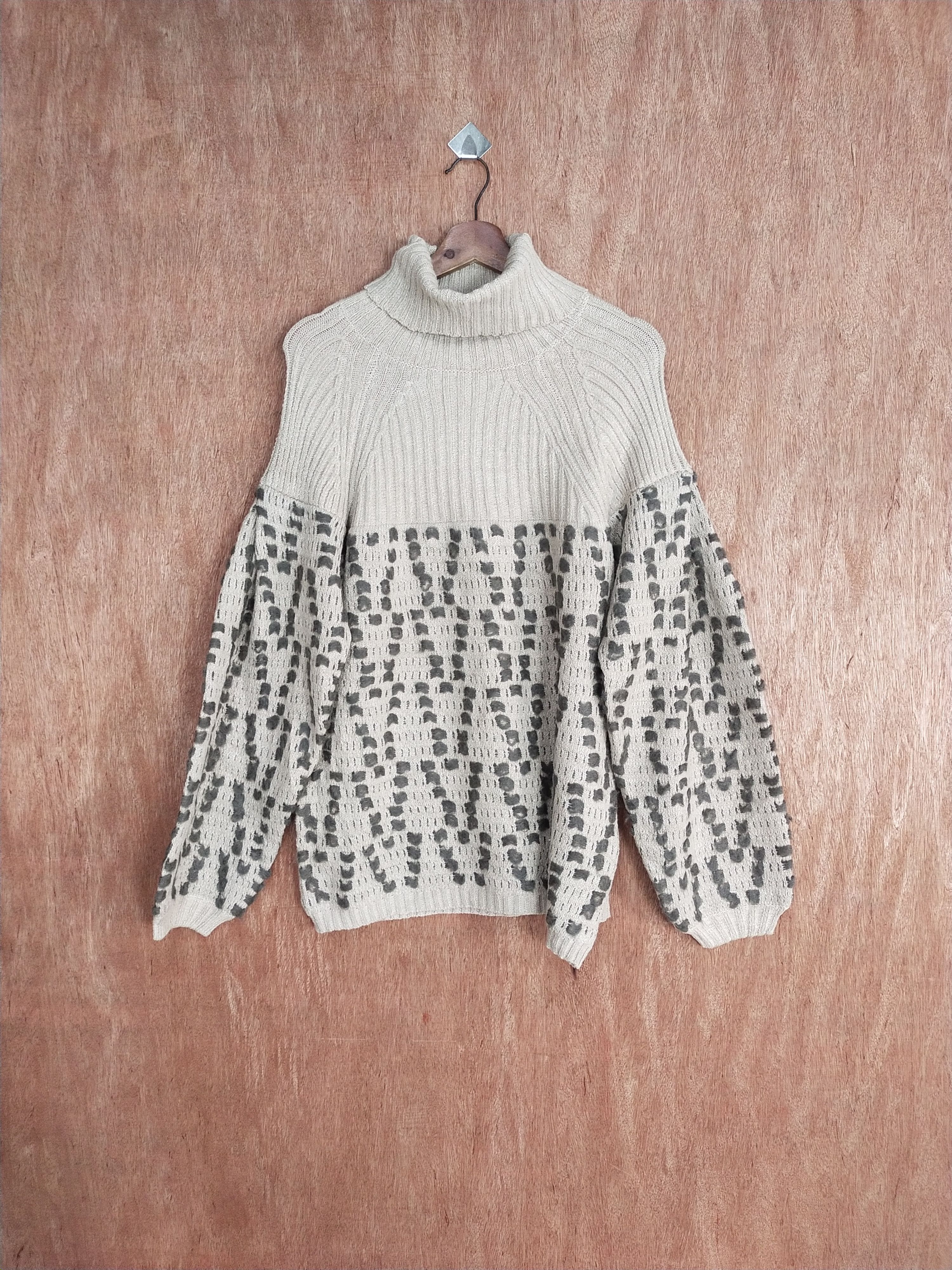Japanese Brand Dazzlin brown knitwear vintage art japan #S048 Size US M / EU 48-50 / 2 - 1 Thumbnail