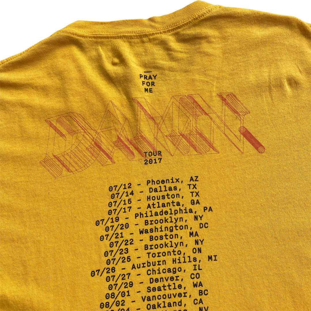 Band Tees × Kendrick Lamar × Rap Tees Kendrick Lamar 2017 Pray For Me Damn Tour Tee Size US L / EU 52-54 / 3 - 2 Thumbnail