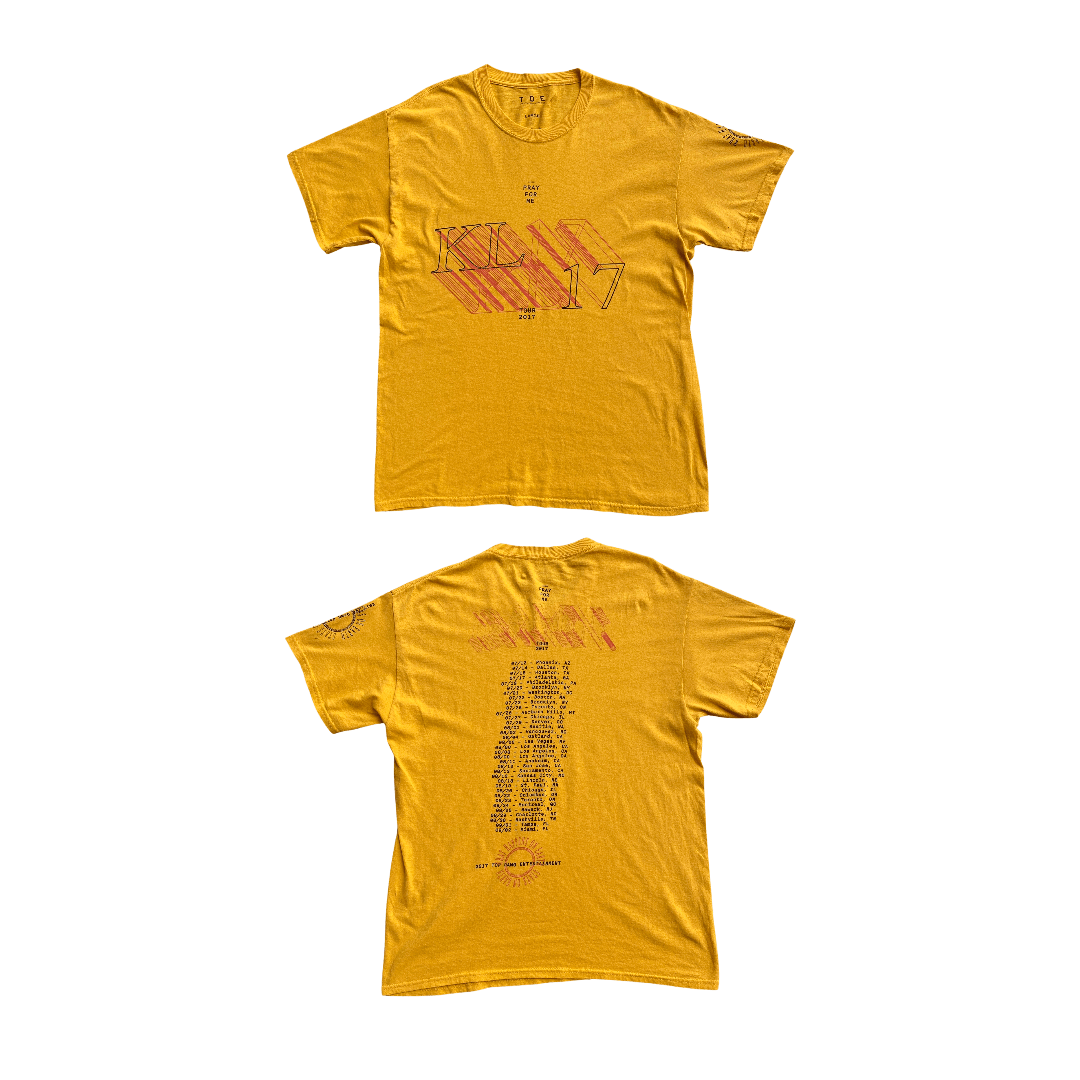 Band Tees × Kendrick Lamar × Rap Tees Kendrick Lamar 2017 Pray For Me Damn Tour Tee Size US L / EU 52-54 / 3 - 7 Thumbnail