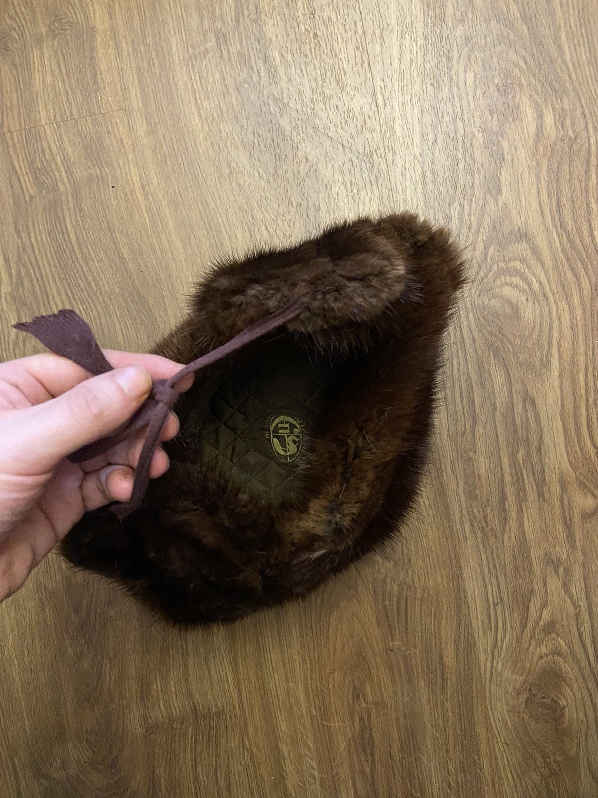 Japanese Brand × Vintage Vintage 80s Fuzzy Nature Mohair Men’s Hat Made in USSR Size ONE SIZE - 3 Thumbnail