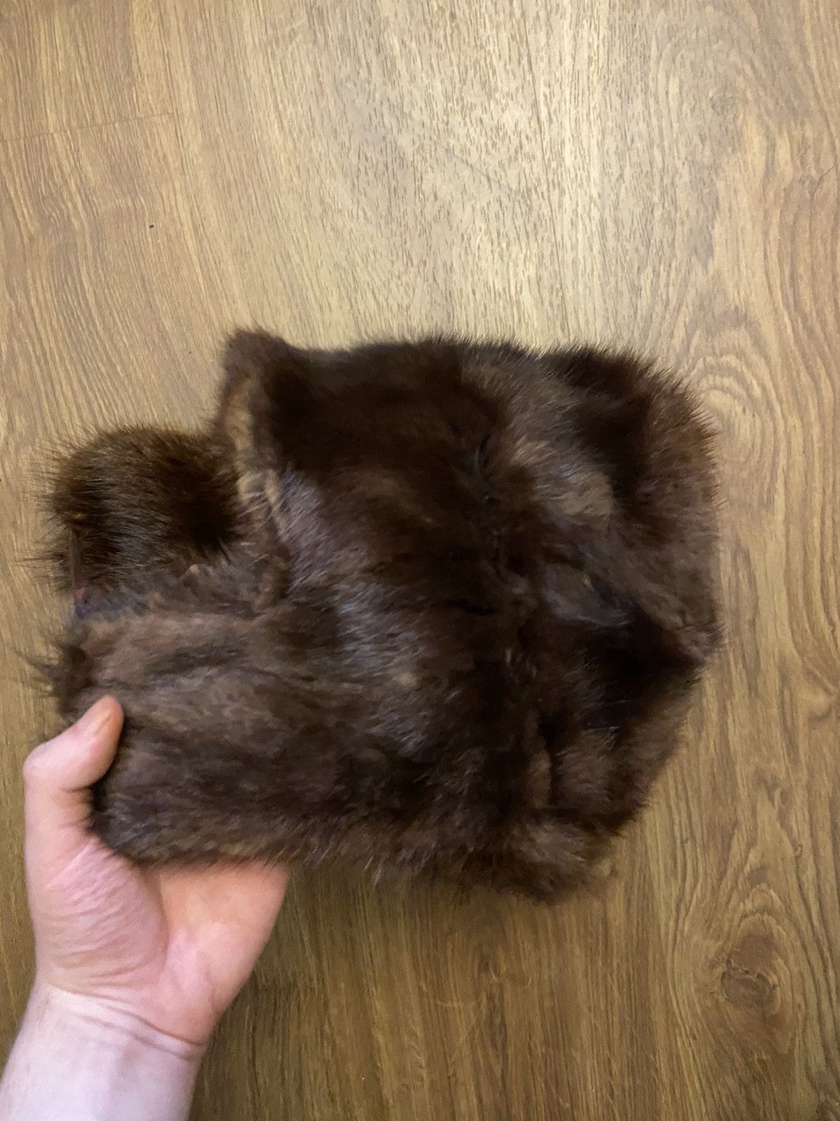 Japanese Brand × Vintage Vintage 80s Fuzzy Nature Mohair Men’s Hat Made in USSR Size ONE SIZE - 2 Thumbnail