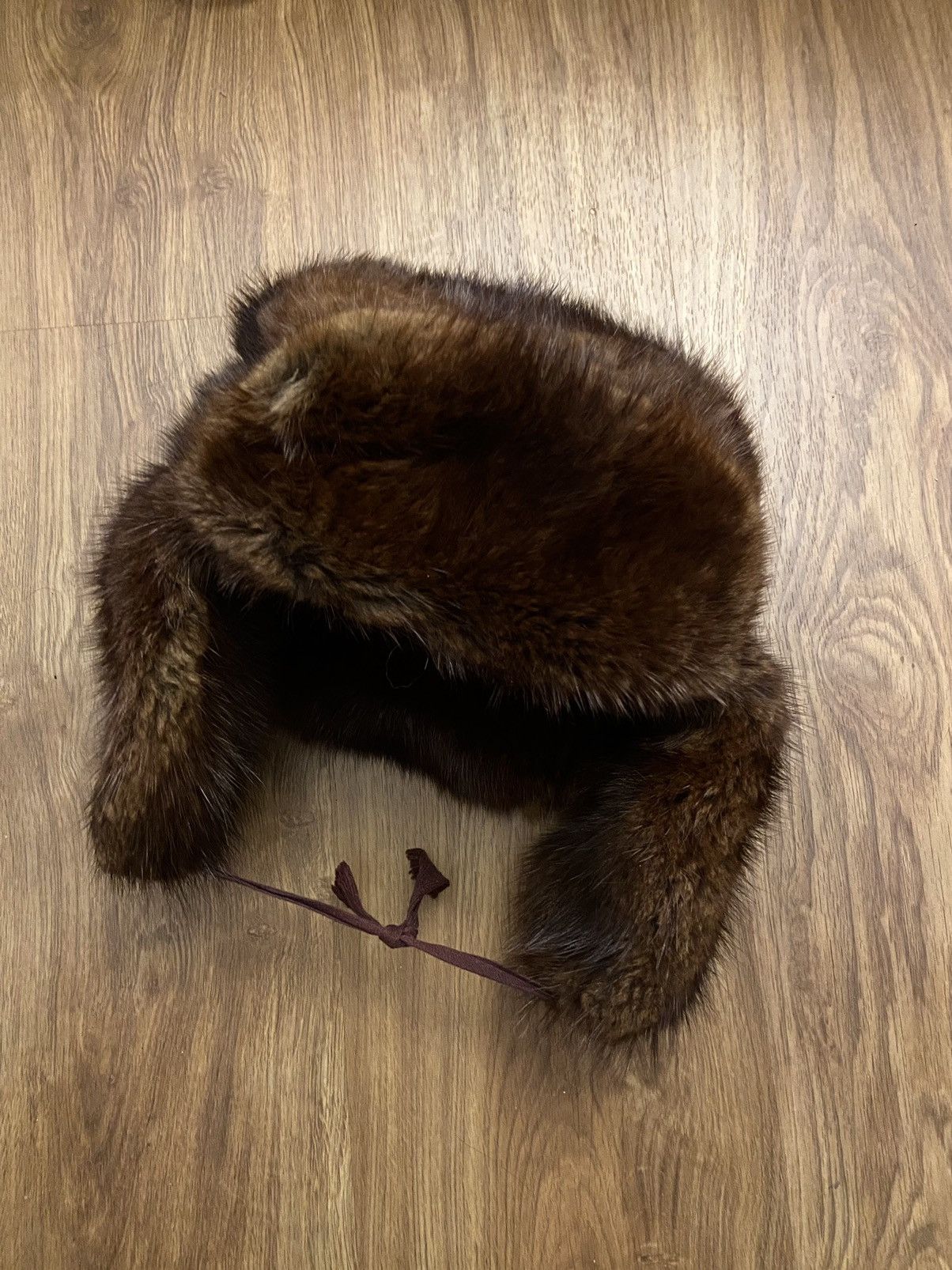 Japanese Brand × Vintage Vintage 80s Fuzzy Nature Mohair Men’s Hat Made in USSR Size ONE SIZE - 1 Thumbnail