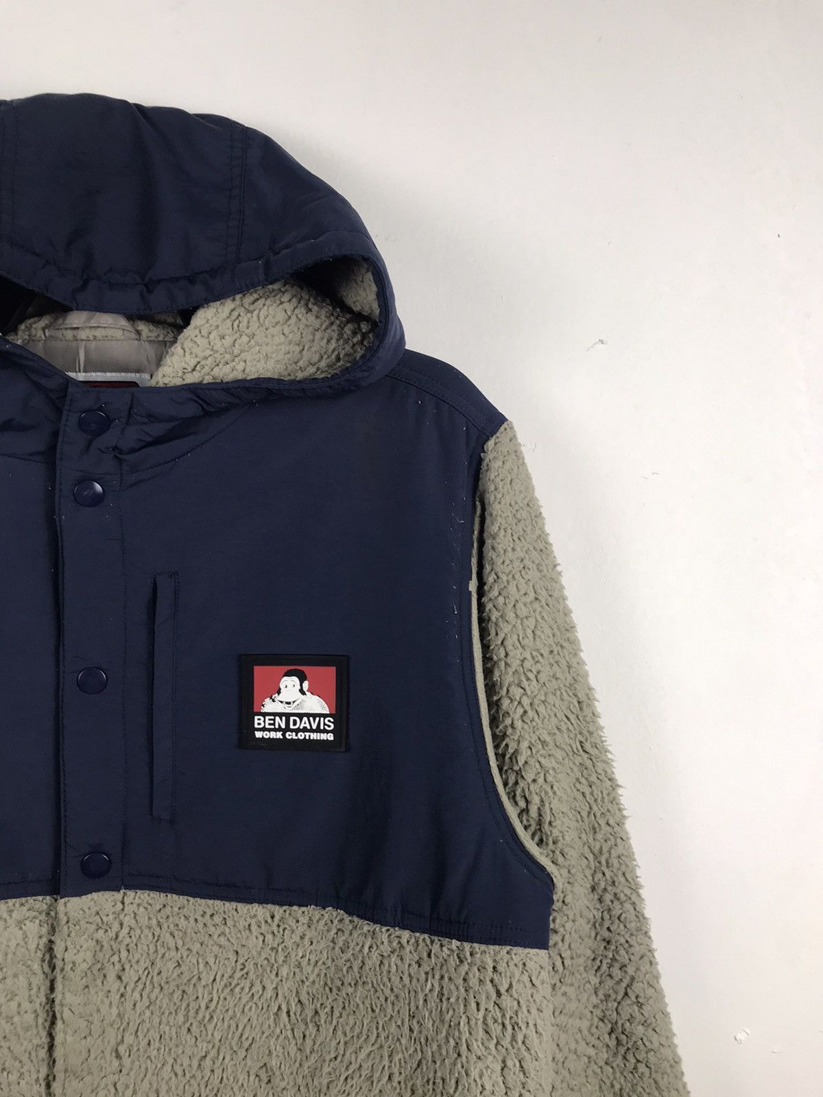 Aran Isles Knitwear × Ben Davis Ben Davis fleece jacket with hoodie Size US S / EU 44-46 / 1 - 3 Thumbnail