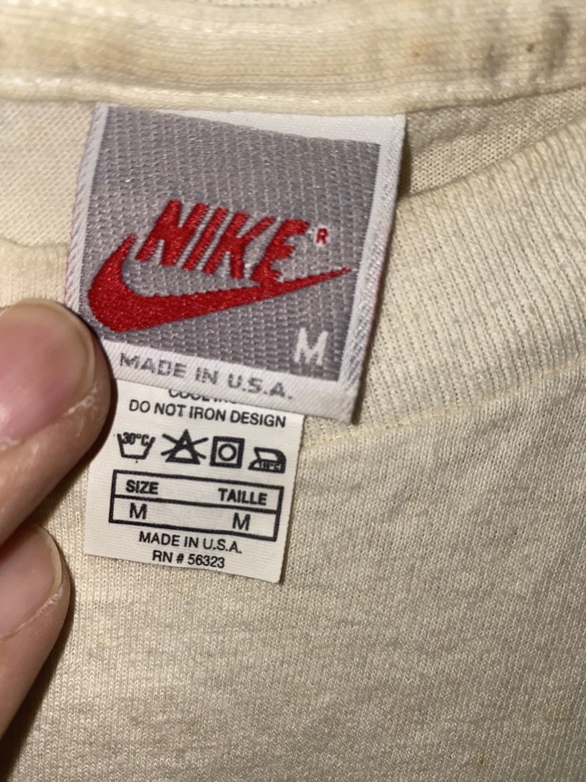 Nike 1990's Nike chilly tee get off mine tshirt loud records Size US M / EU 48-50 / 2 - 5 Thumbnail