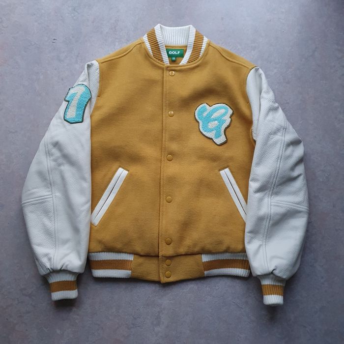 Golf Wang Golf Wang Dirt Letterman Varsity Jacket Grailed