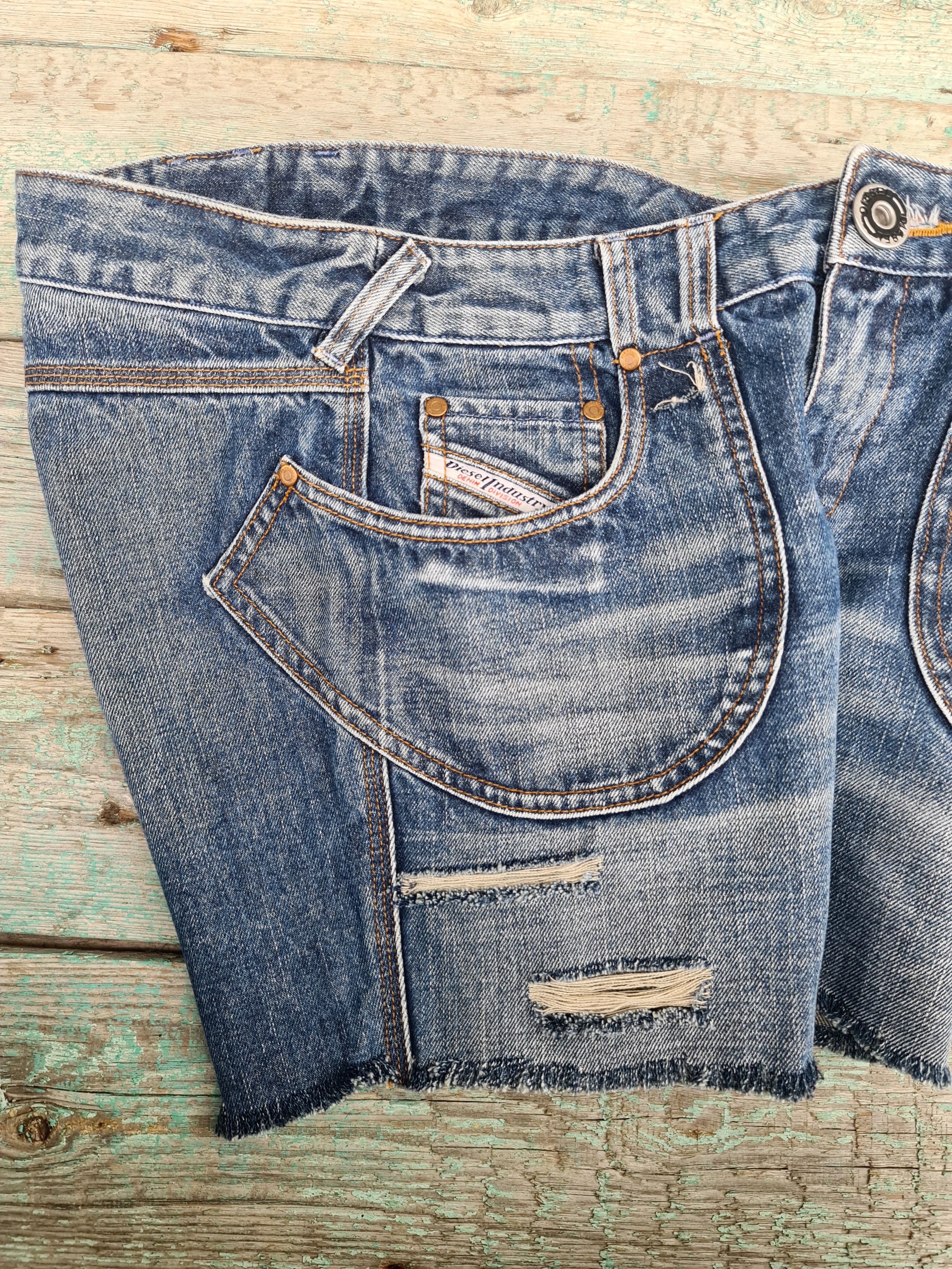Diesel Vintage diesel denim shorts Size 29" - 4 Thumbnail