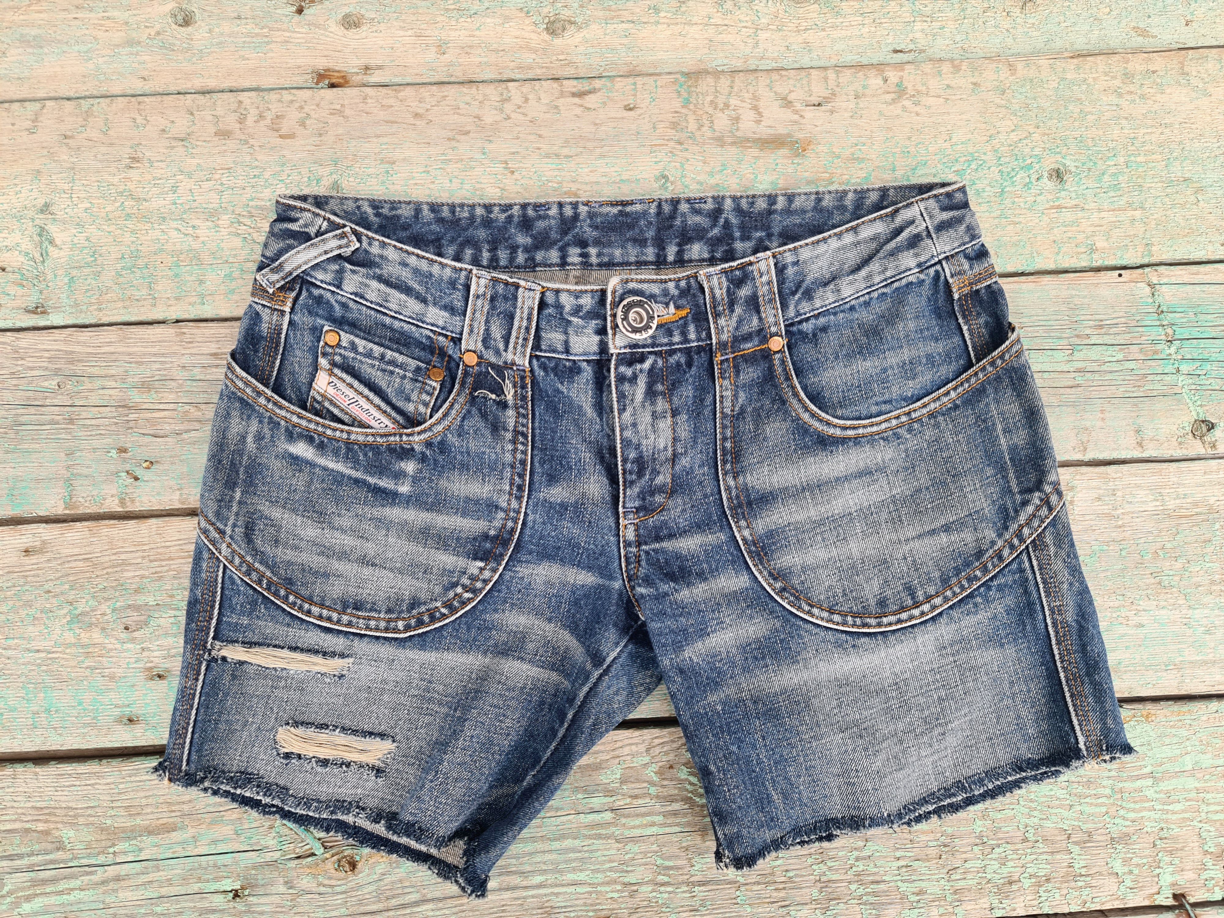 Diesel Vintage diesel denim shorts Size 29" - 2 Thumbnail
