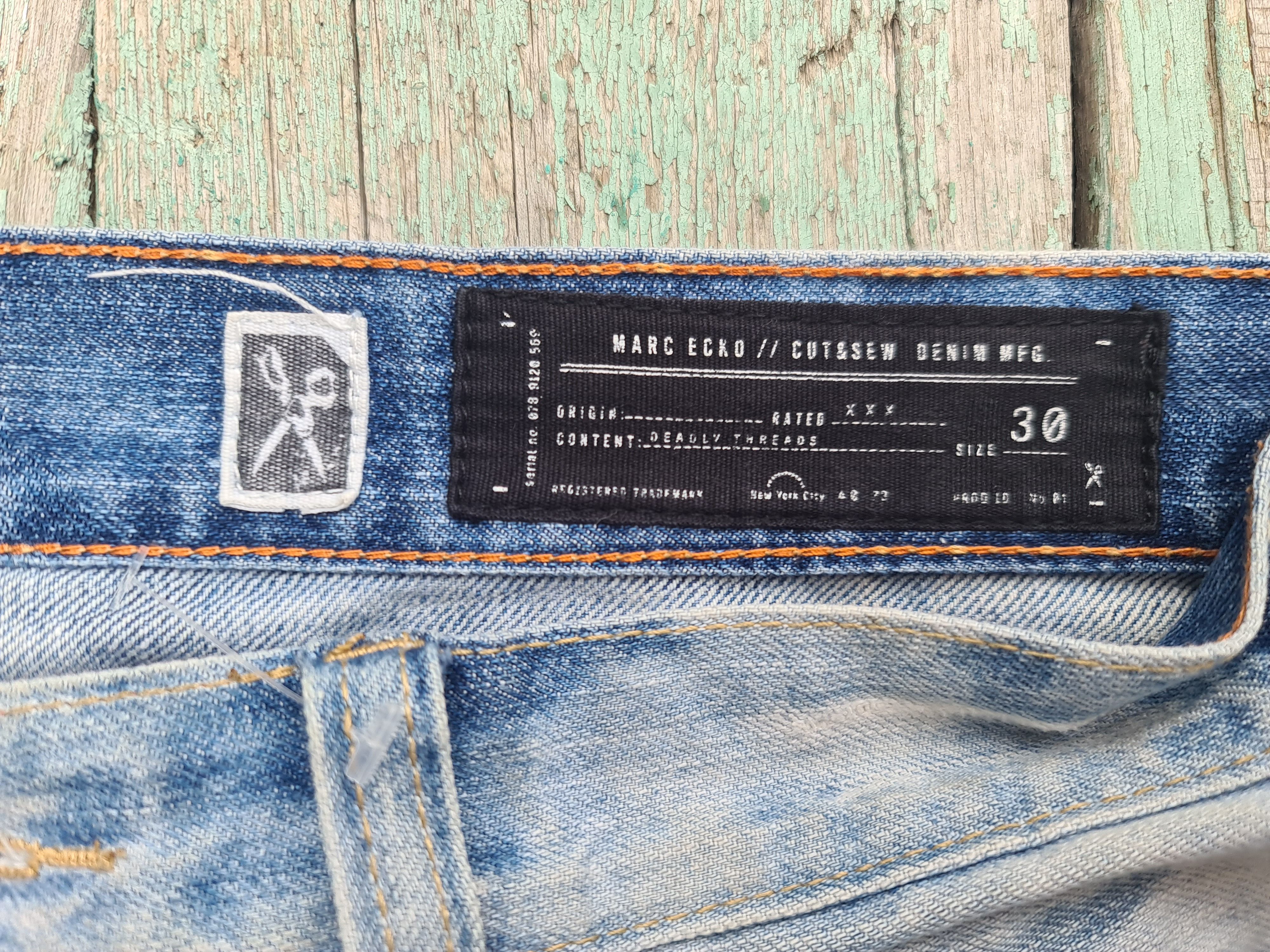 Ecko Unltd. Marc Ecko cut & sew bleached jeans Size US 30 / EU 46 - 8 Thumbnail