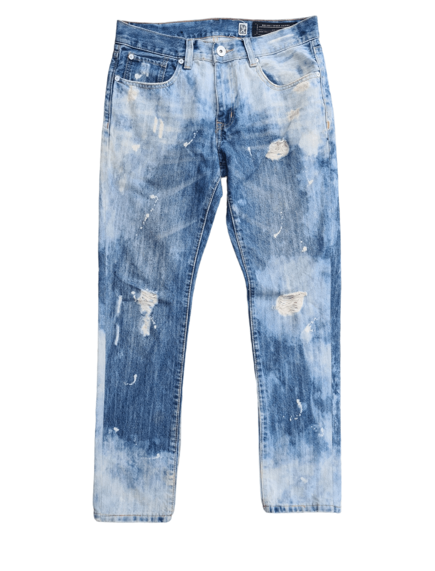 Ecko Unltd. Marc Ecko cut & sew bleached jeans Size US 30 / EU 46 - 1 Thumbnail