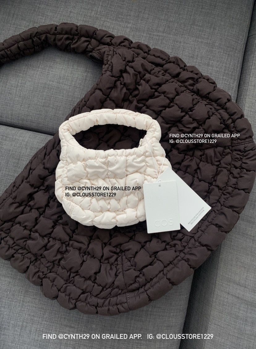 Cos (Cream White) COS Quilted Micro Mini Bag | Grailed