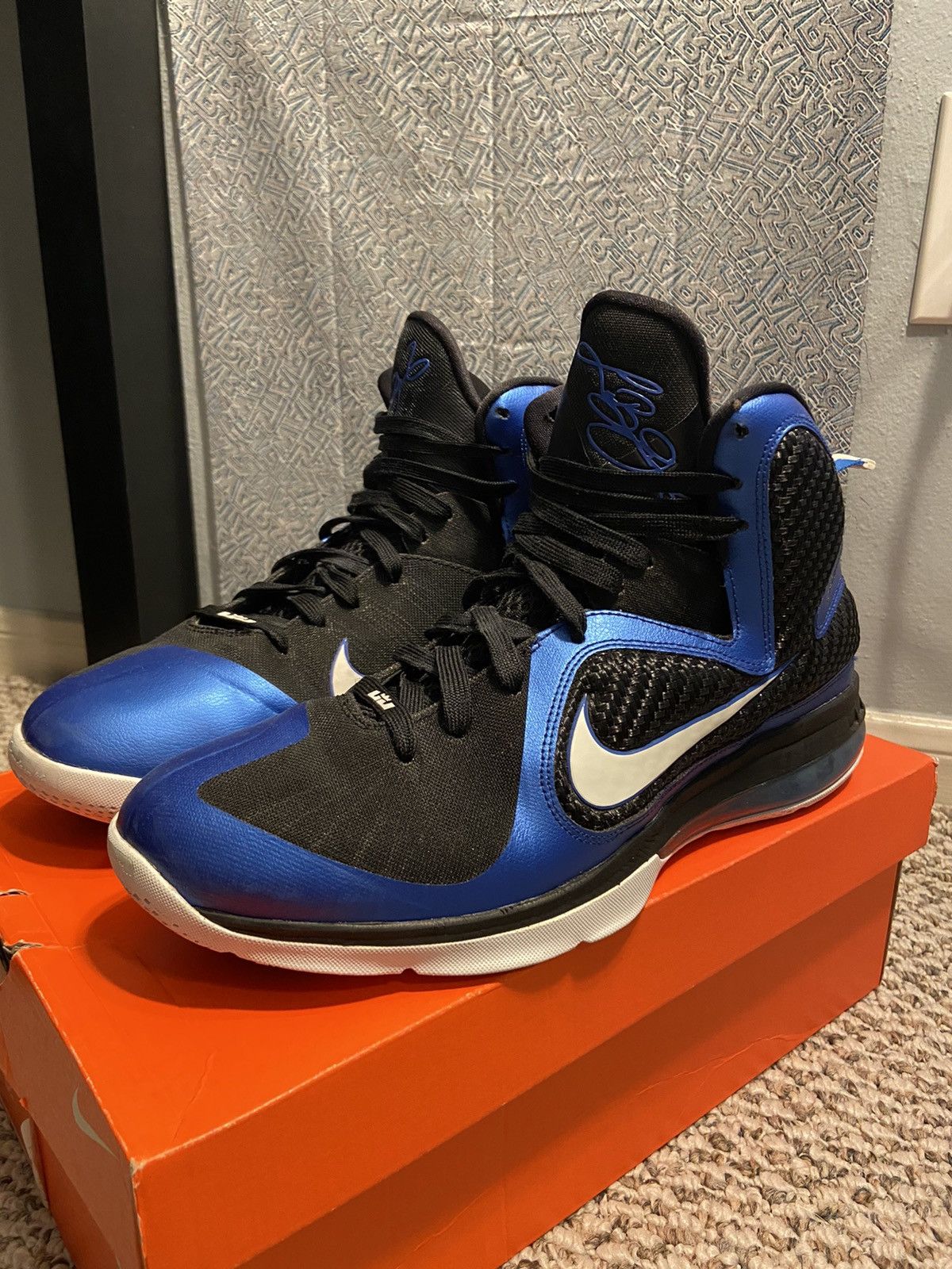 Nike Nike Zoom Lebron 9 Kentucky | Grailed