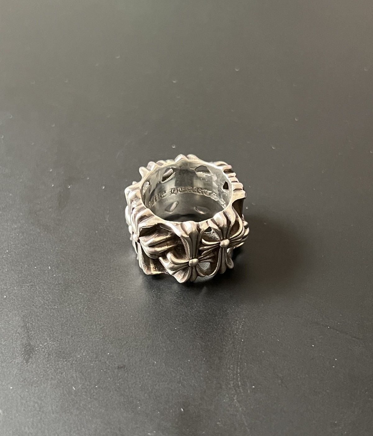Chrome Hearts Square Cemetery Ring