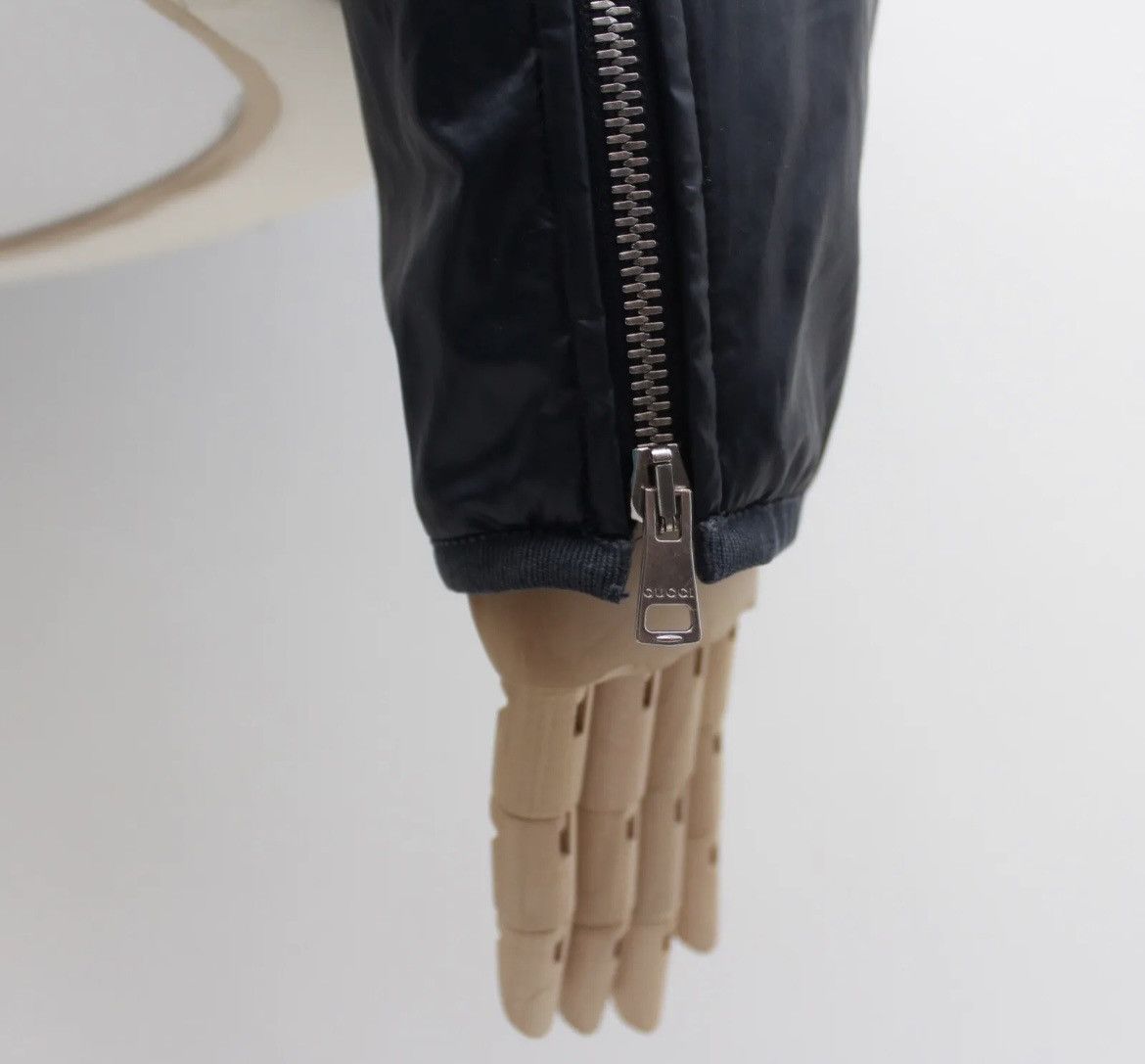 Gucci Men's RARE GUCCI Biker Full Zip Jacket Quilted Navy 50 ~S-M Size US M / EU 48-50 / 2 - 13 Thumbnail