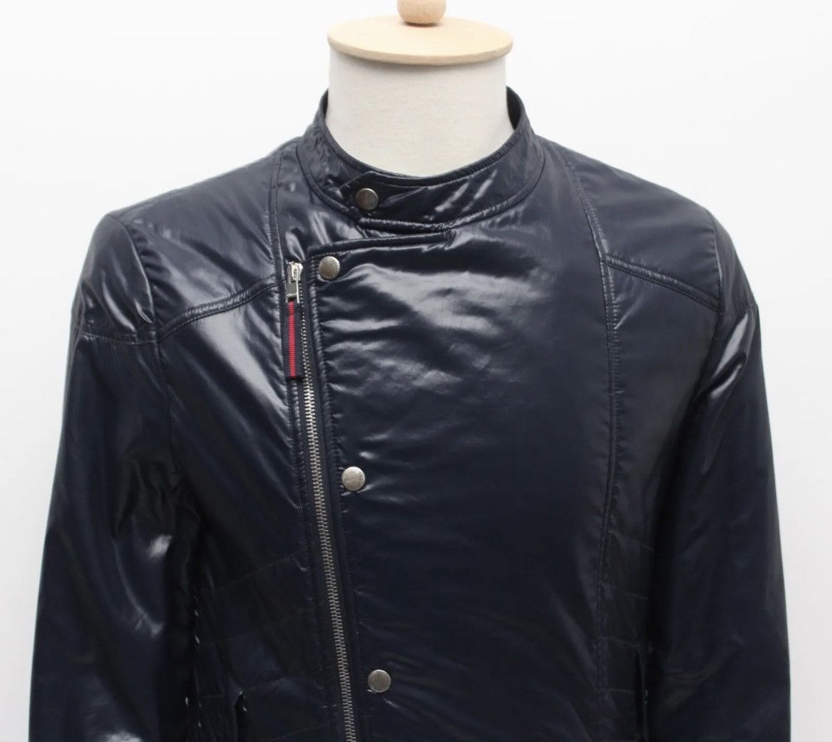 Gucci Men's RARE GUCCI Biker Full Zip Jacket Quilted Navy 50 ~S-M Size US M / EU 48-50 / 2 - 5 Thumbnail