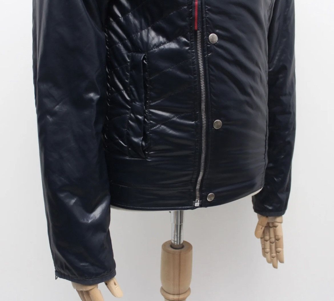 Gucci Men's RARE GUCCI Biker Full Zip Jacket Quilted Navy 50 ~S-M Size US M / EU 48-50 / 2 - 10 Thumbnail