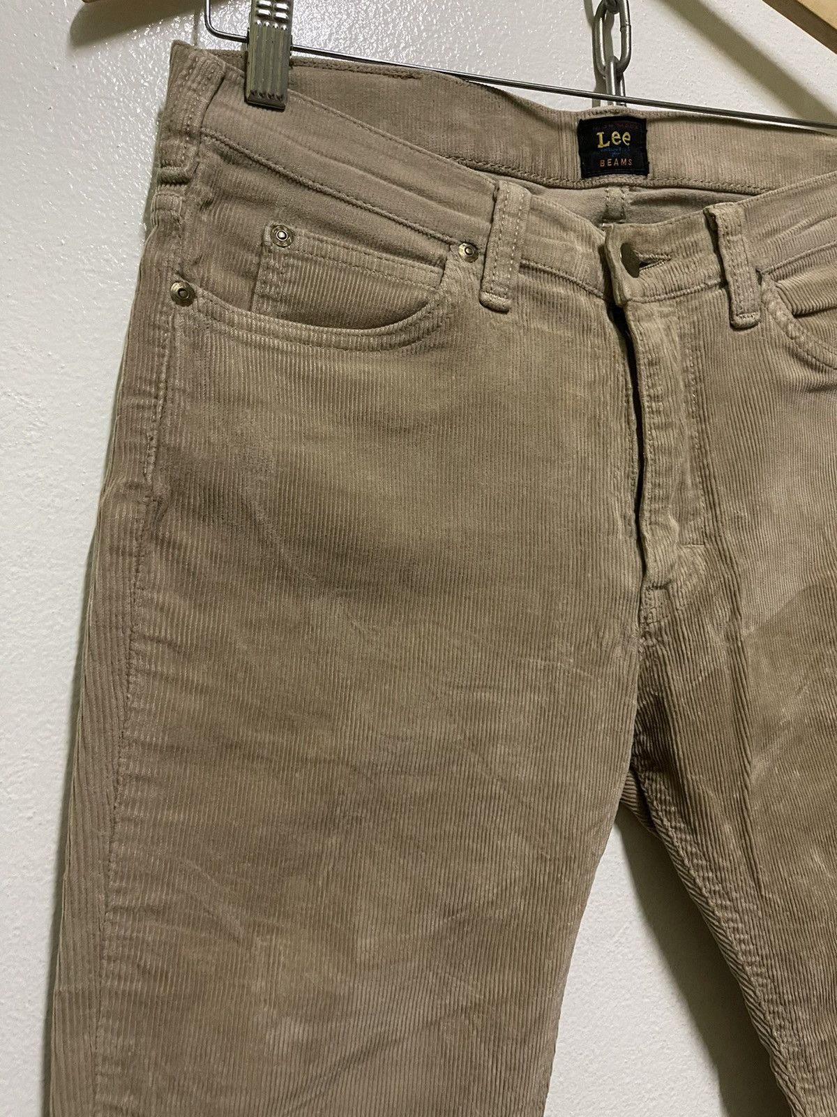 Beams Plus × Japanese Brand × Lee Lee X Beams Corduroy Stretchable Pants Size US 30 / EU 46 - 2 Thumbnail