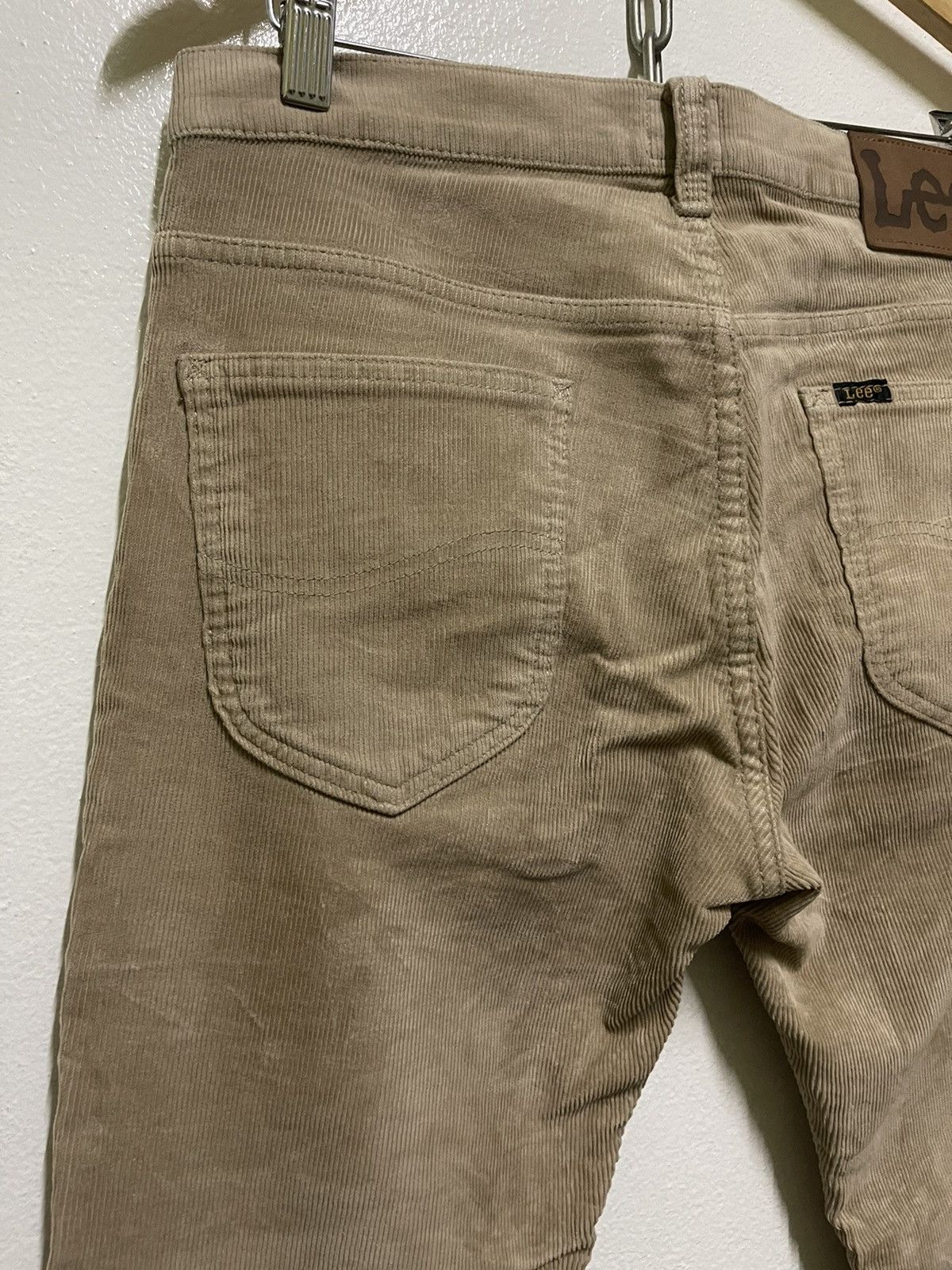 Beams Plus × Japanese Brand × Lee Lee X Beams Corduroy Stretchable Pants Size US 30 / EU 46 - 10 Thumbnail