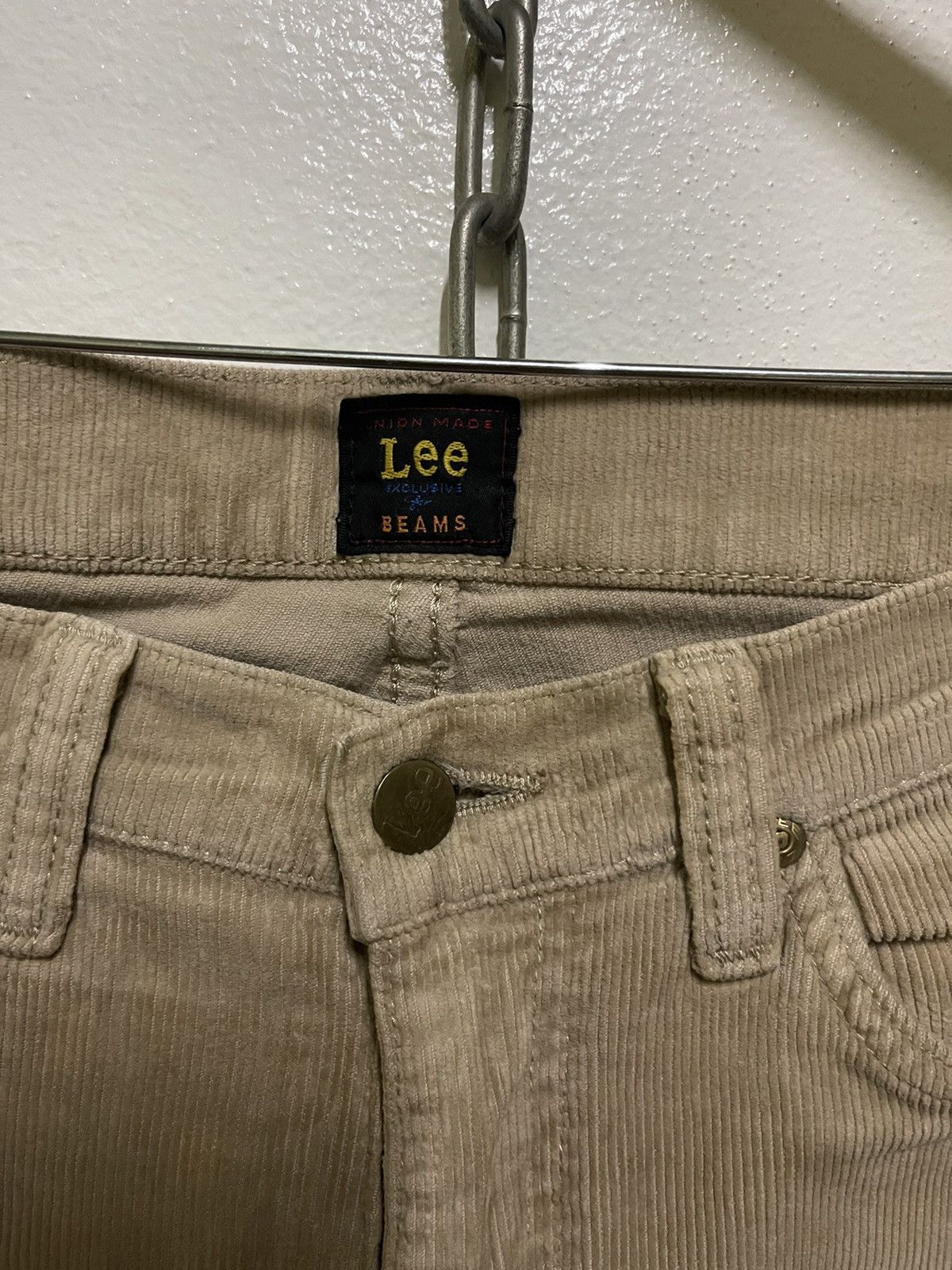 Beams Plus × Japanese Brand × Lee Lee X Beams Corduroy Stretchable Pants Size US 30 / EU 46 - 8 Thumbnail