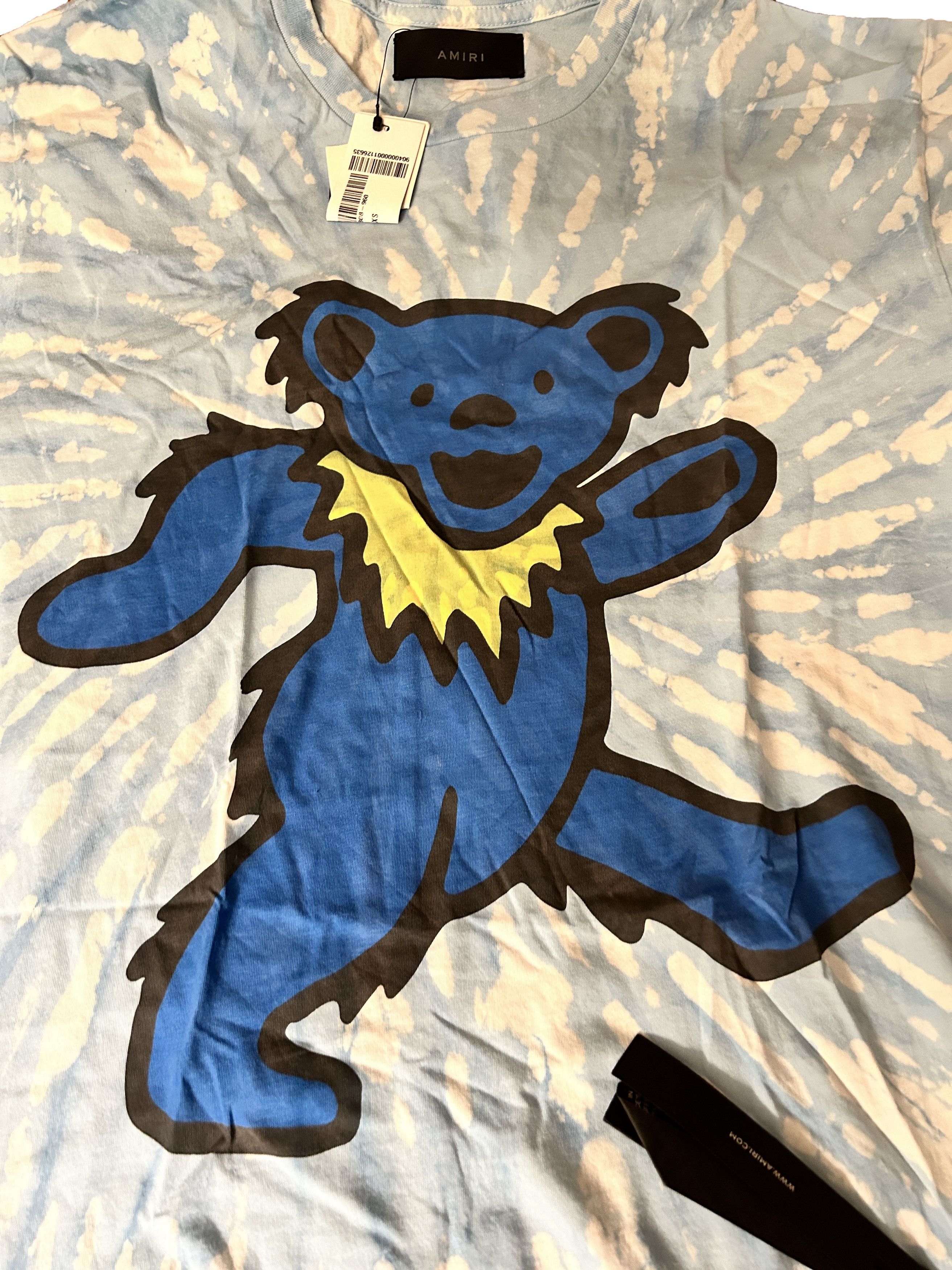 Amiri × Grateful Dead Amiri grateful dead bear tie dye colbat Size US S / EU 44-46 / 1 - 2 Thumbnail
