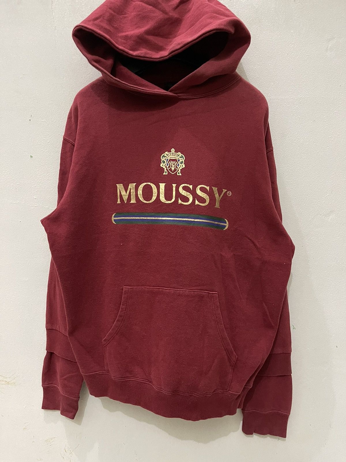 Moussy Big Logo On Chest Hoodie