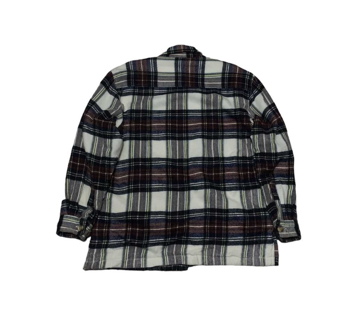 Japanese Brand Vintage 90s Dodge Plaid Flannel Shirt Jacket Size US M / EU 48-50 / 2 - 3 Thumbnail