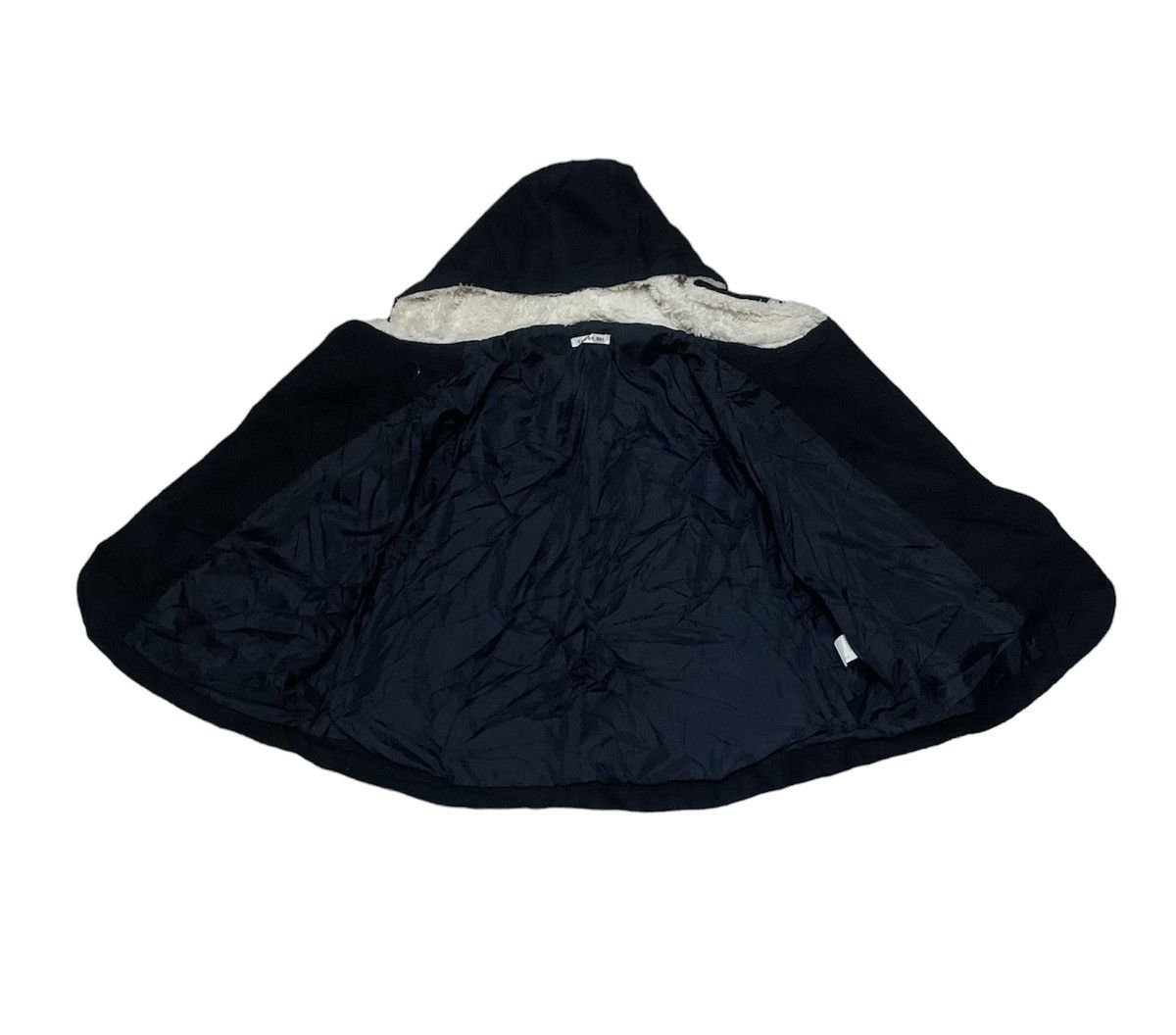 If Six Was Nine Vintage Japanese Brand Chef De Sol Double Breasted Poncho Size US M / EU 48-50 / 2 - 2 Thumbnail
